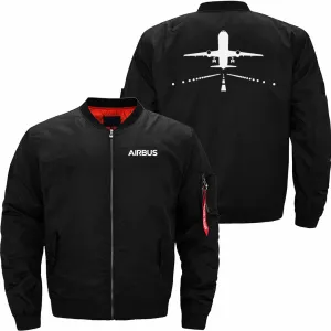 AIRBUS A330 RUNWAY BOMBER FLIGHT AVIATOR JACKET