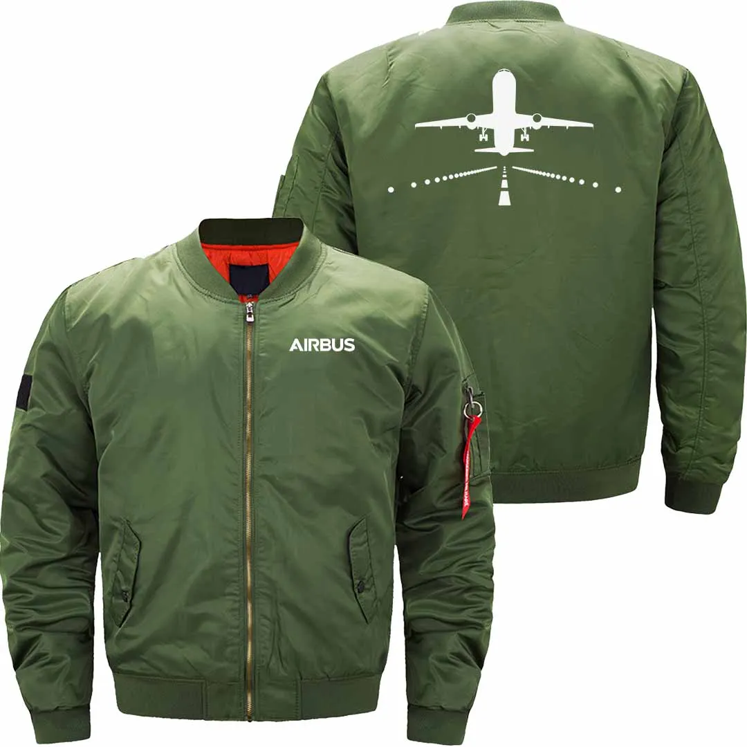AIRBUS A330 RUNWAY BOMBER FLIGHT AVIATOR JACKET