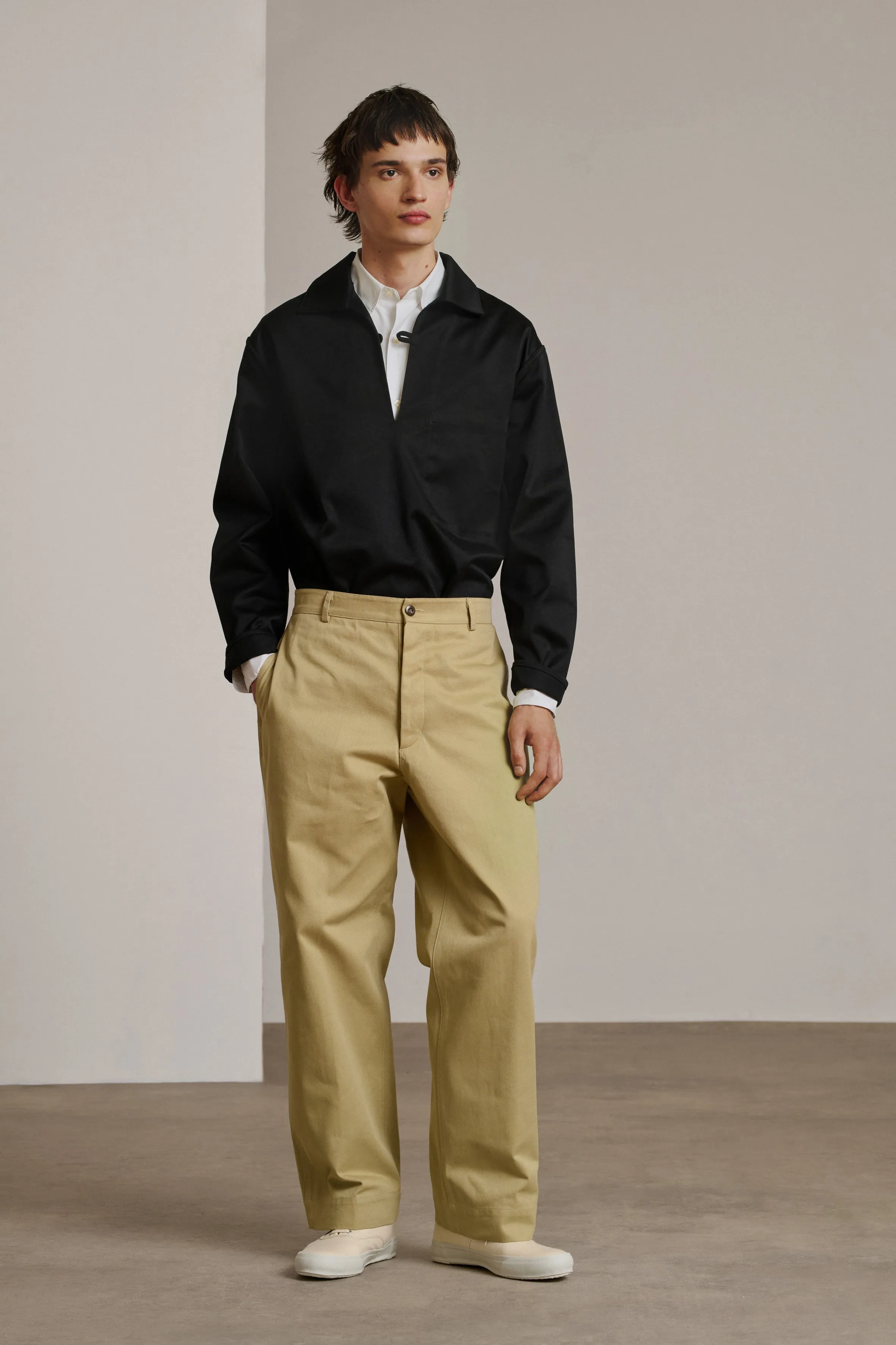 BEIGE CHET TROUSERS