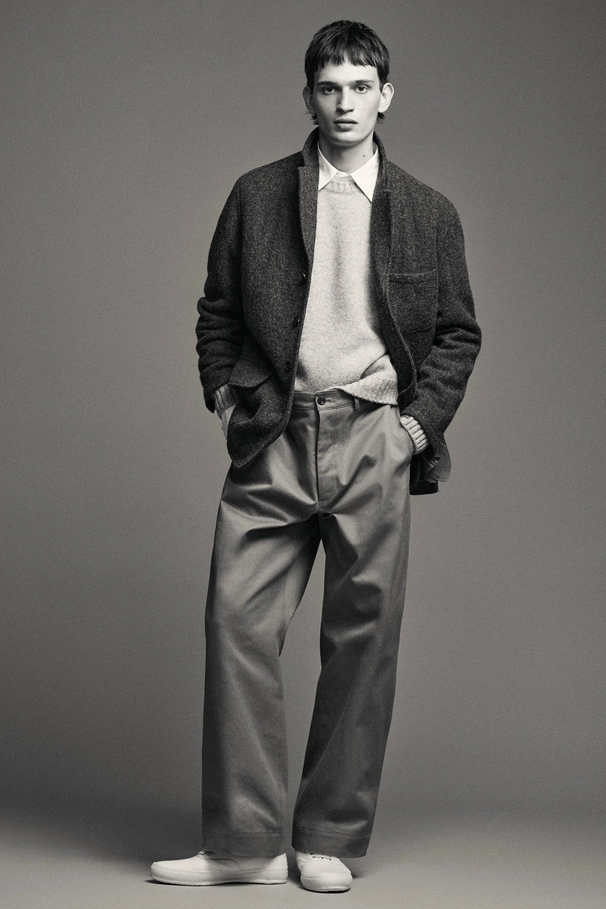 BEIGE CHET TROUSERS