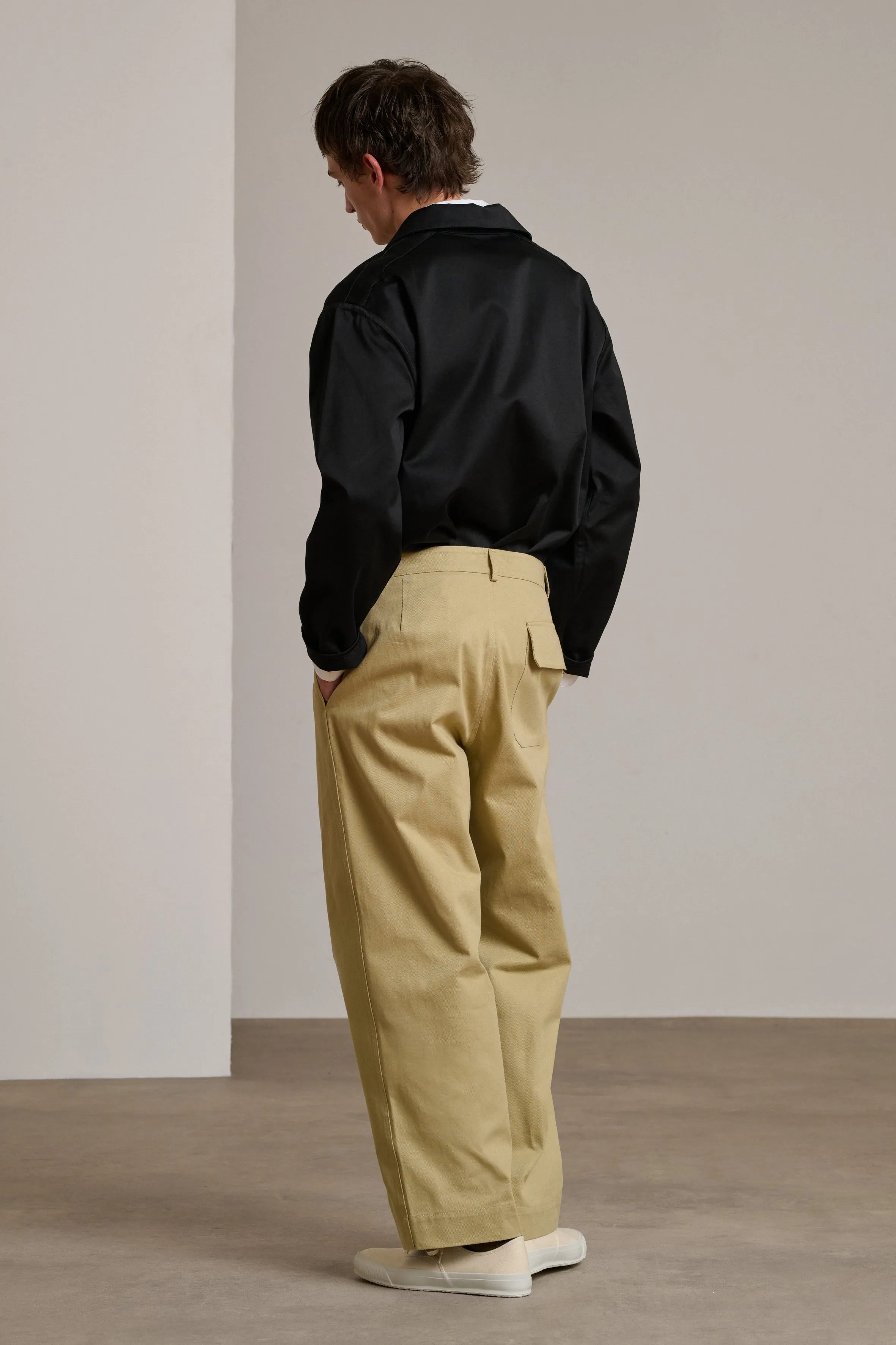 BEIGE CHET TROUSERS