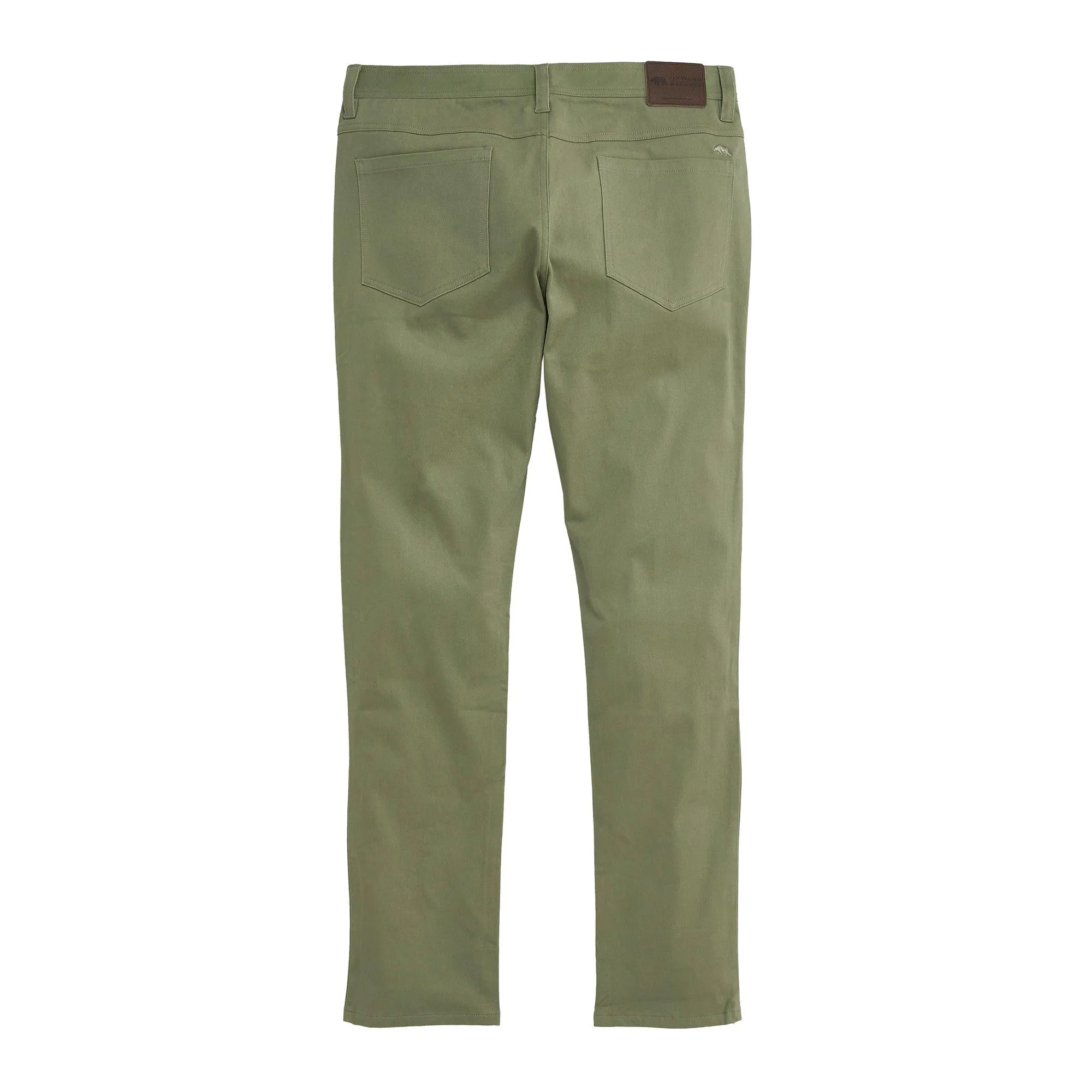 Classic Five Pocket Pant Oil Green