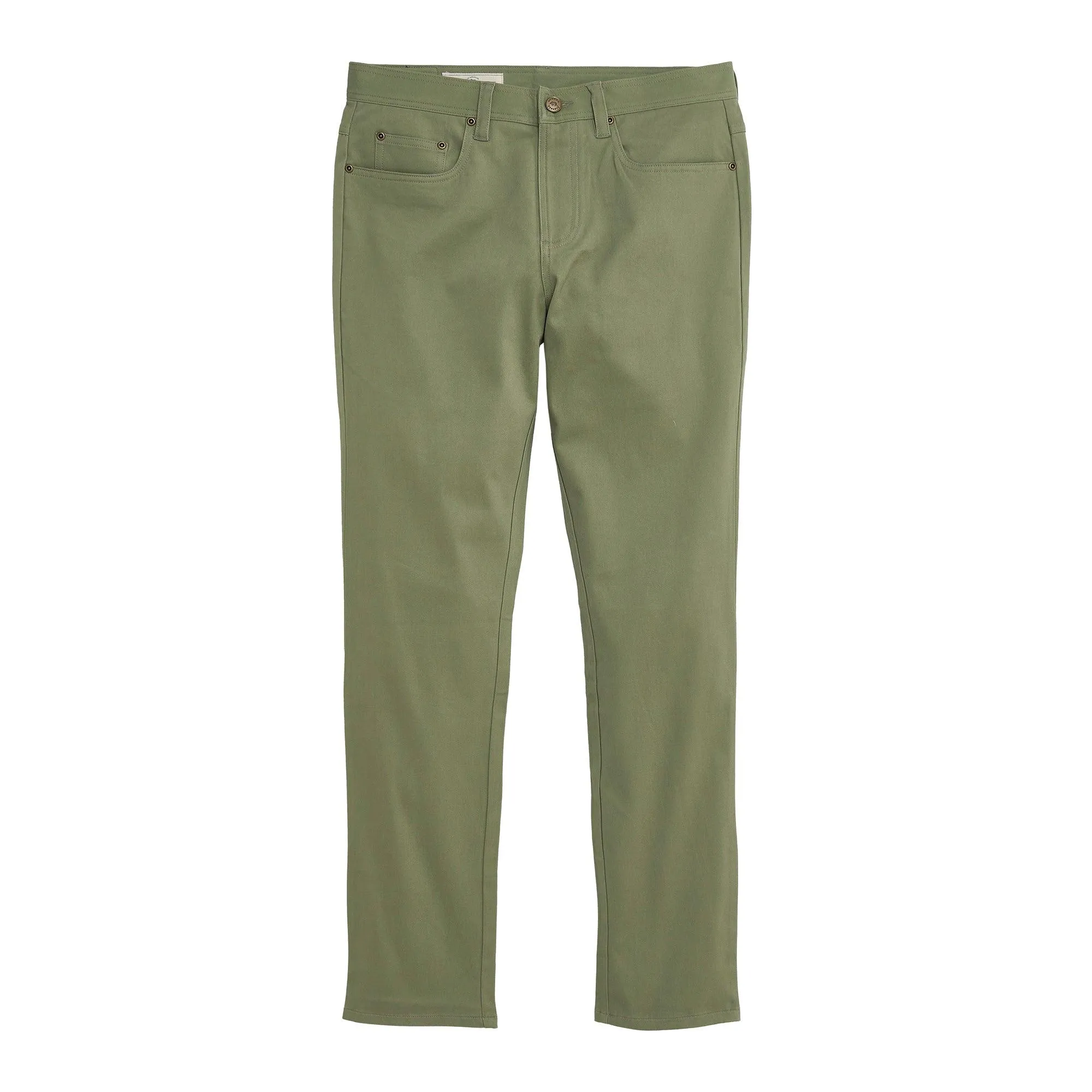 Classic Five Pocket Pant Oil Green
