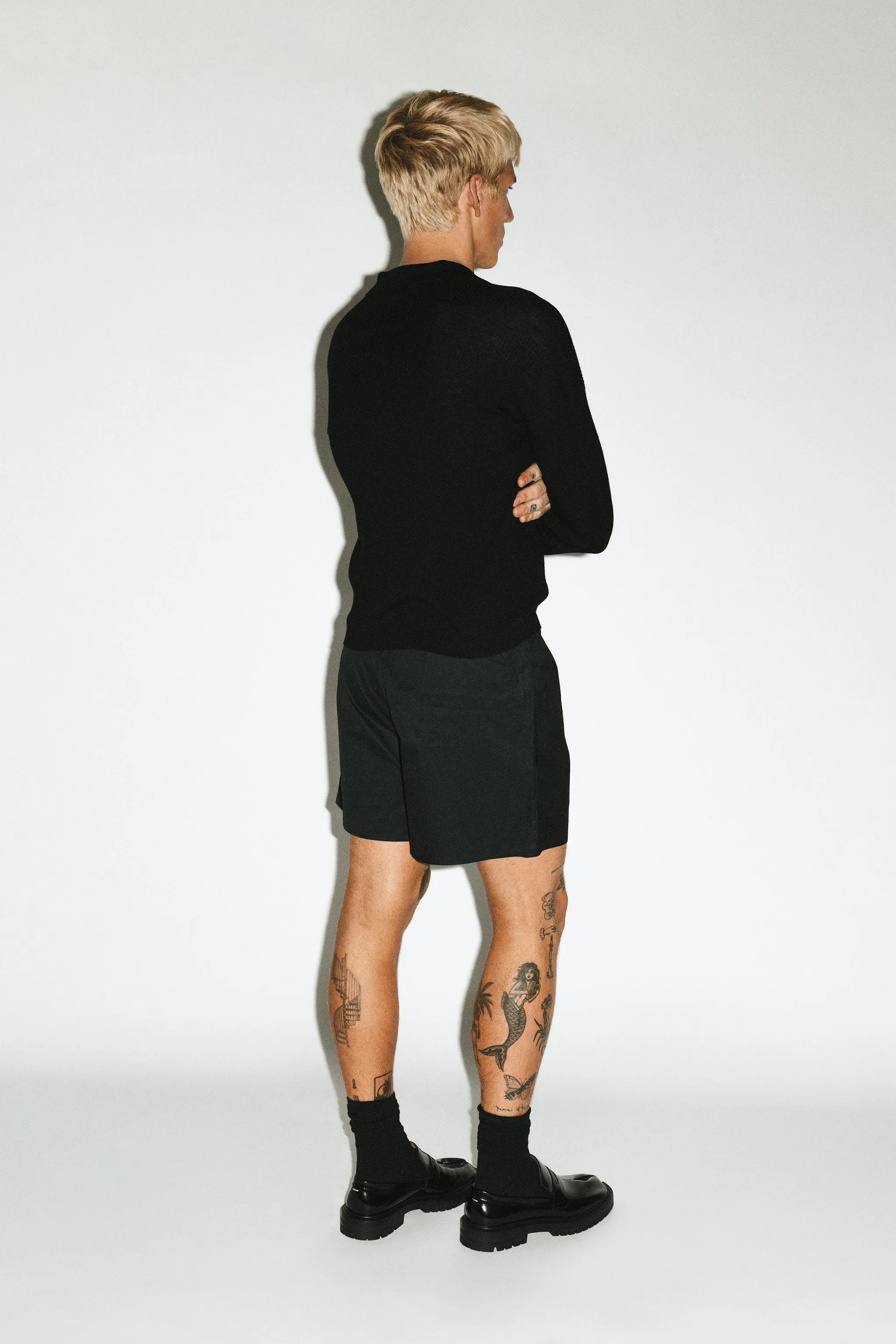 Doheny Cotton Poplin Shorts | Black