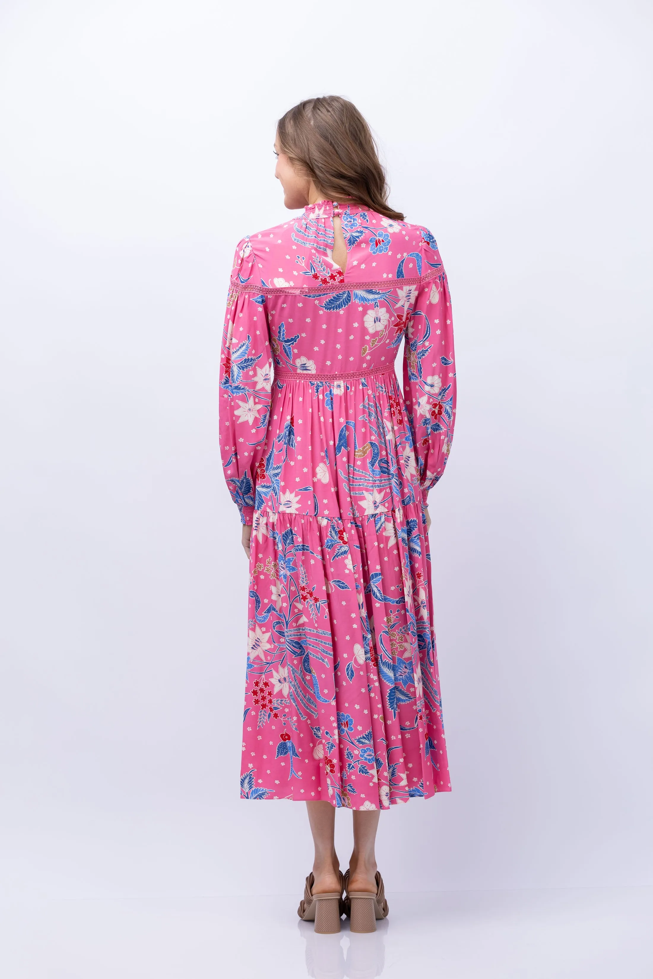 DVF Cherie Dress in Celestial Batik