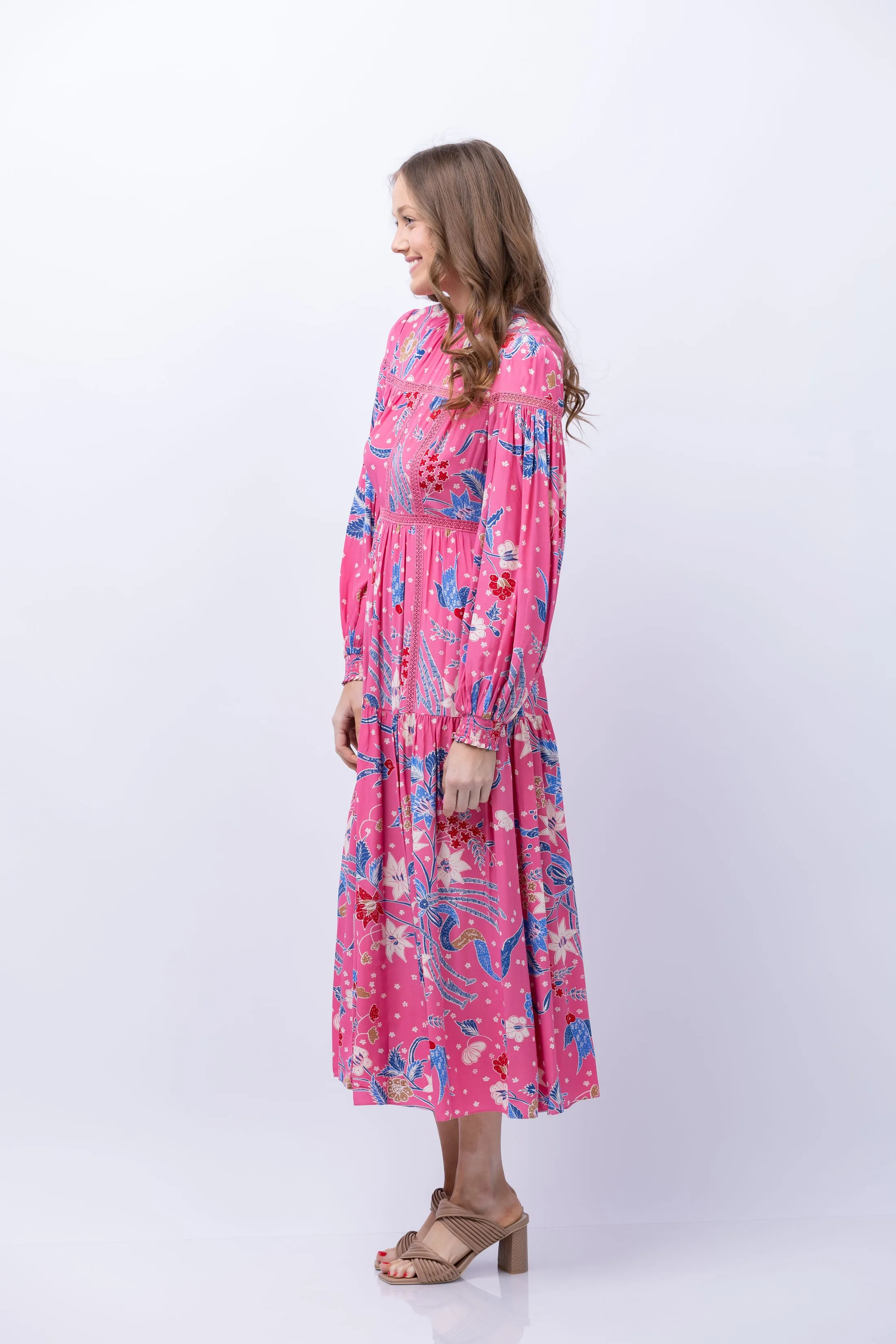 DVF Cherie Dress in Celestial Batik
