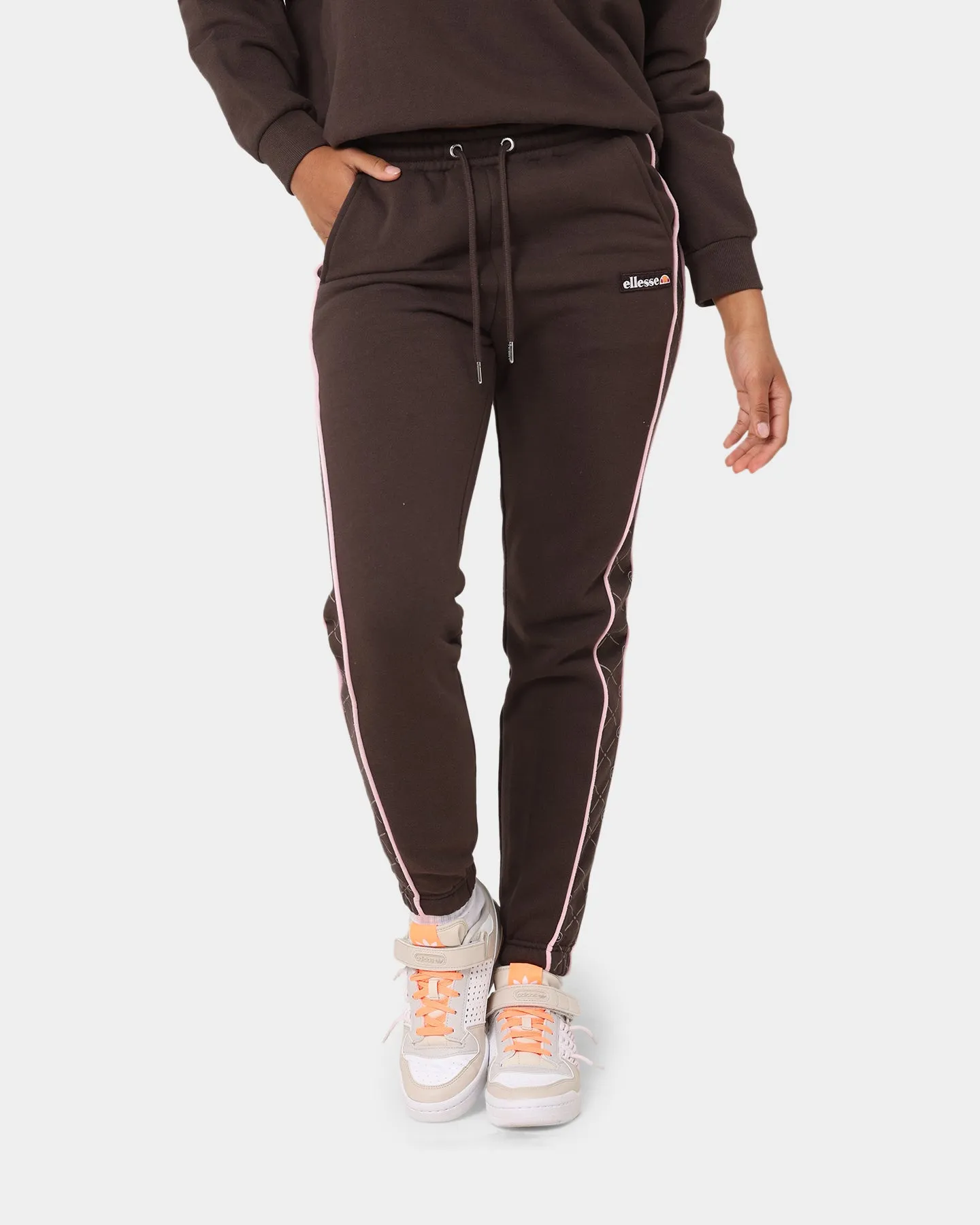 Ellesse Women's Delfinia Jog Pants Brown