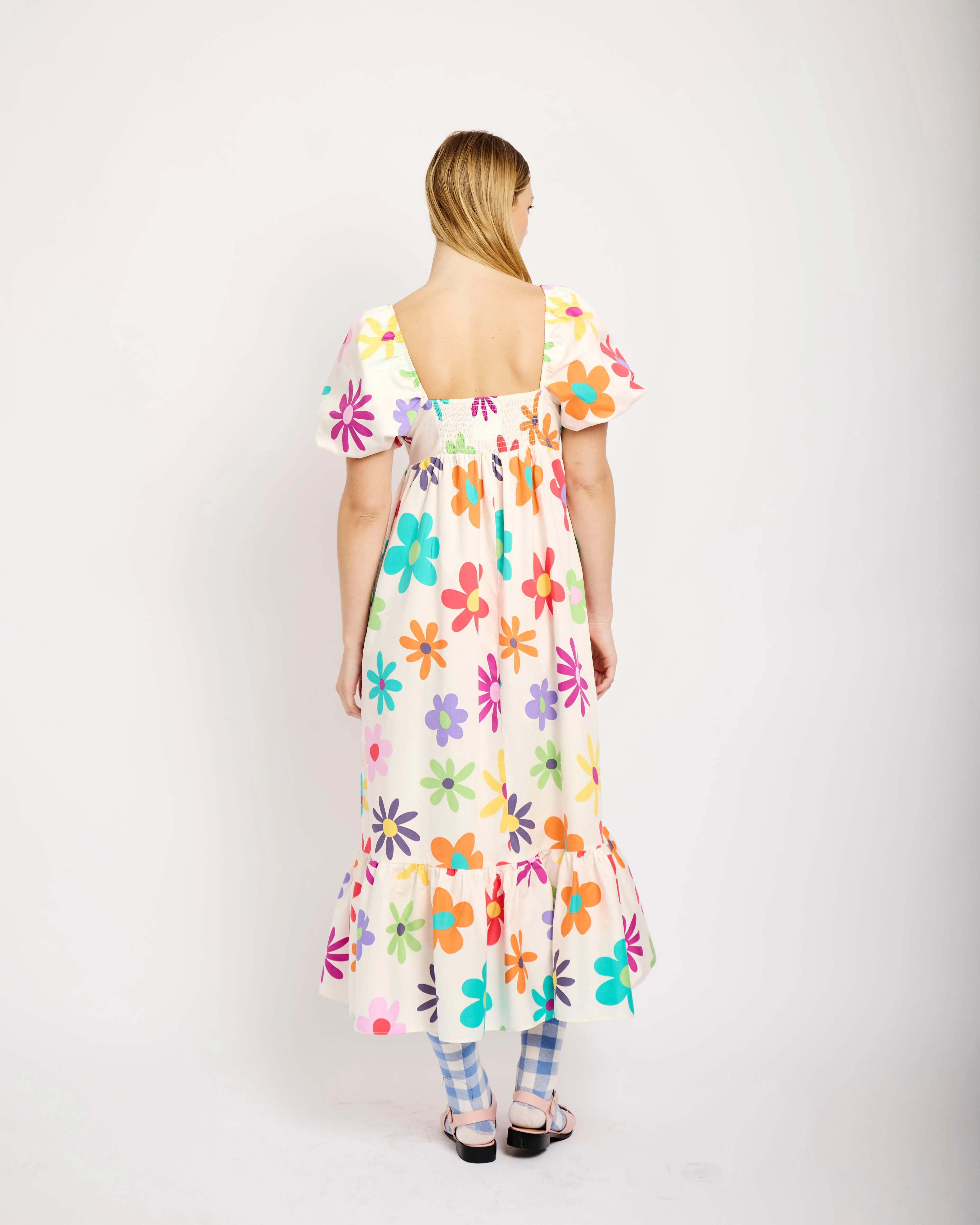 Everyday Dress in Fun Flower