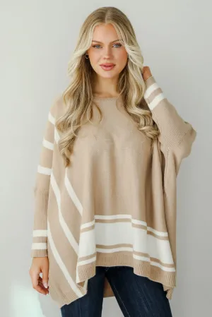 FINAL SALE - Timelessly Cozy Taupe Sweater Tunic