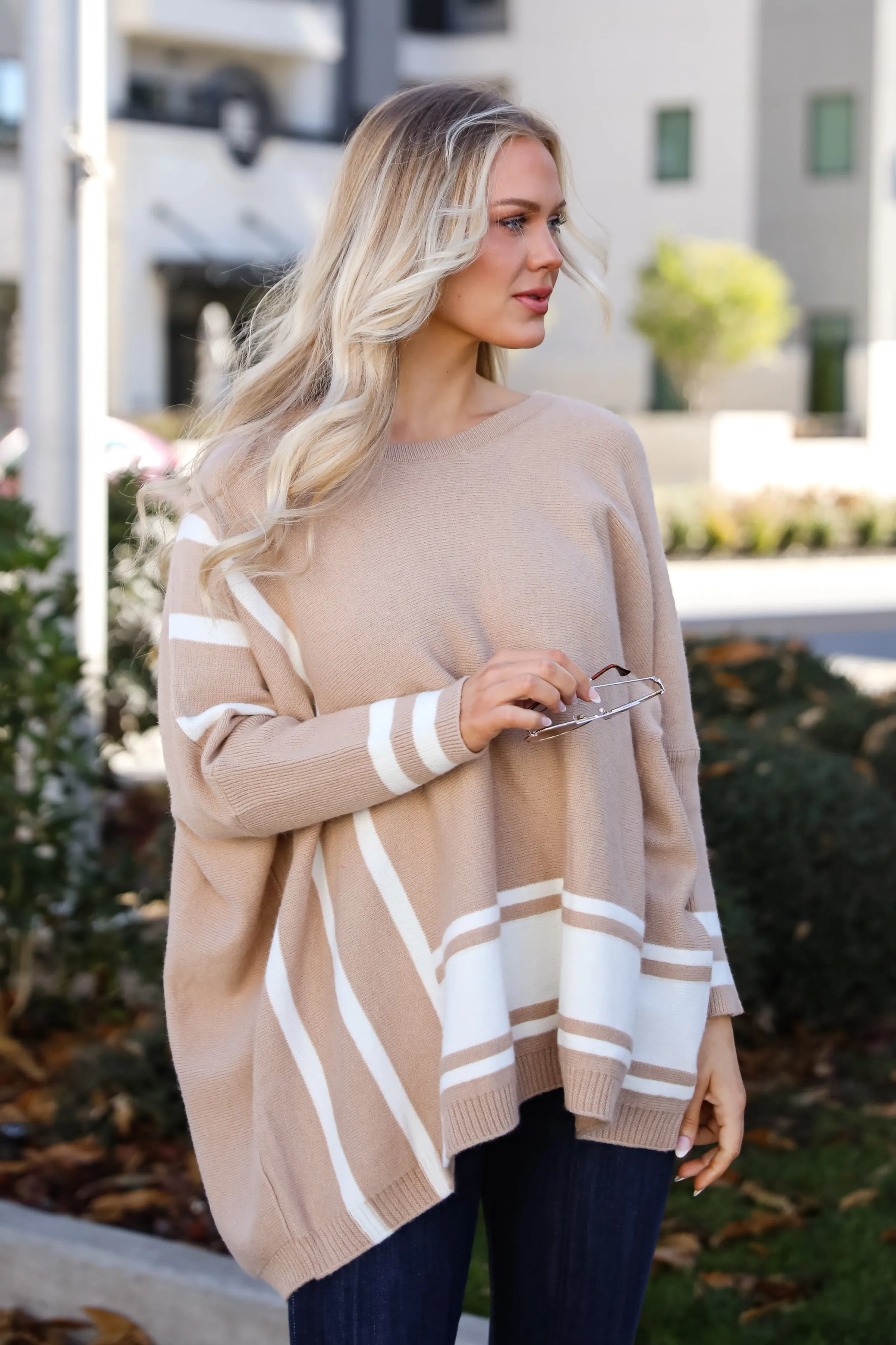 FINAL SALE - Timelessly Cozy Taupe Sweater Tunic