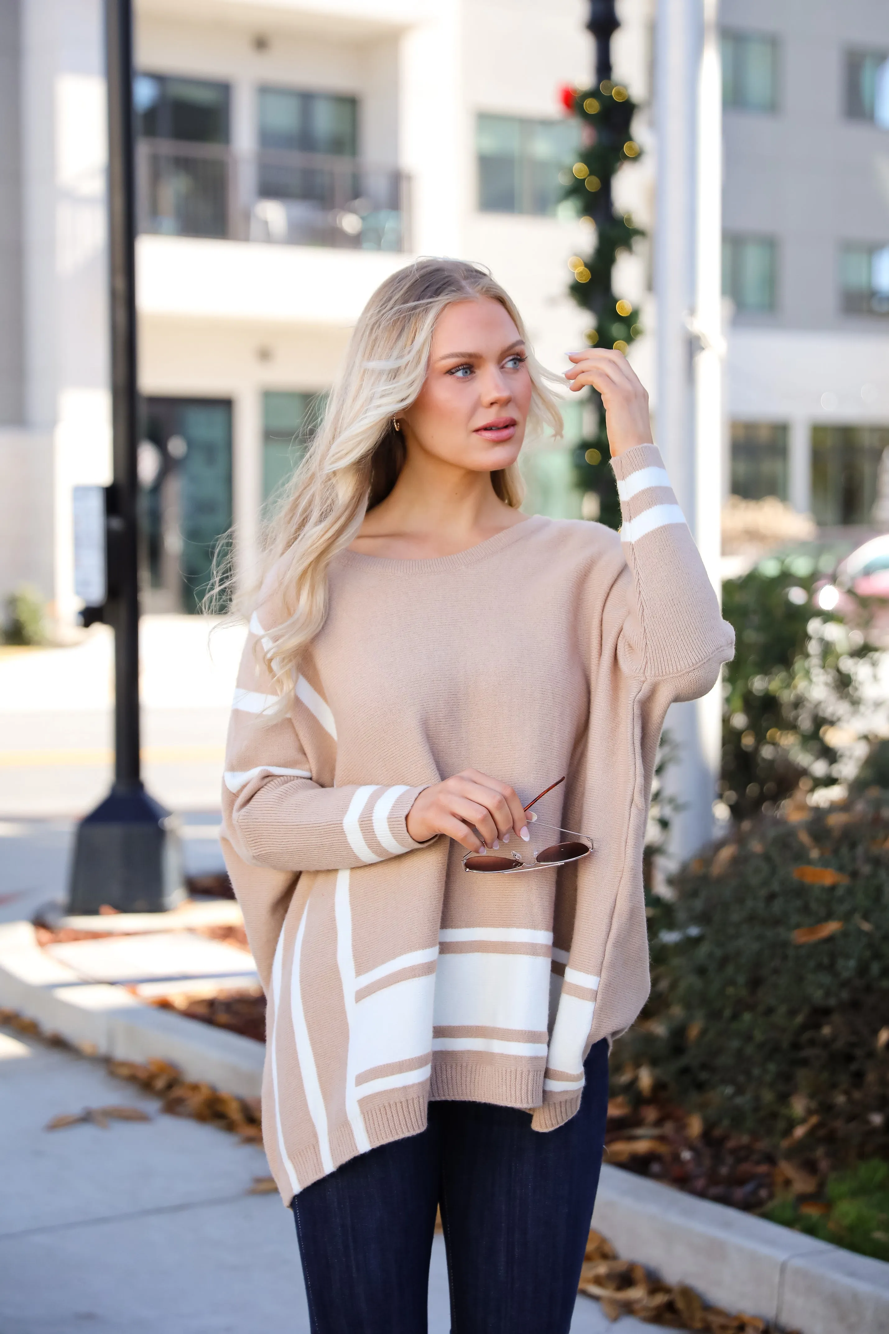 FINAL SALE - Timelessly Cozy Taupe Sweater Tunic