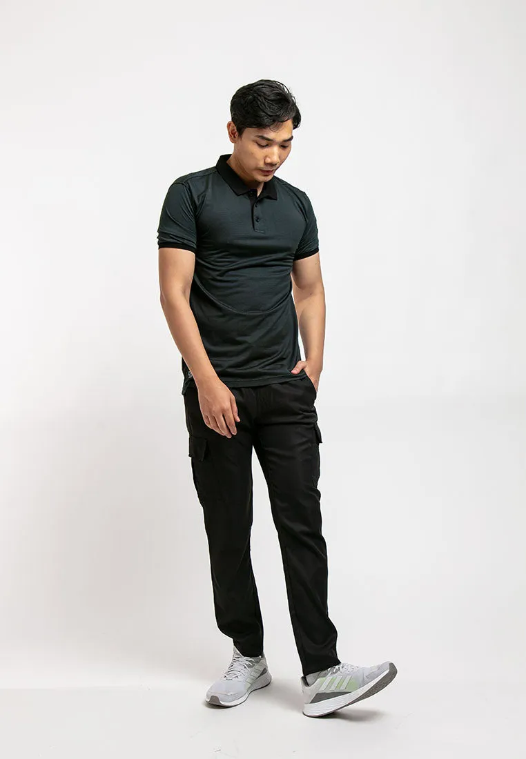 Forest Easy Cotton Cargo Stretchable Slim Fit Long Pants Men | Seluar Lelaki Panjang  - 10750