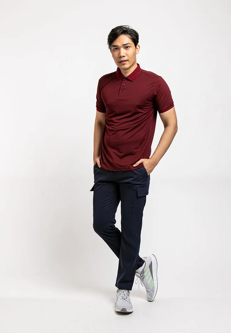 Forest Easy Cotton Cargo Stretchable Slim Fit Long Pants Men | Seluar Lelaki Panjang  - 10750