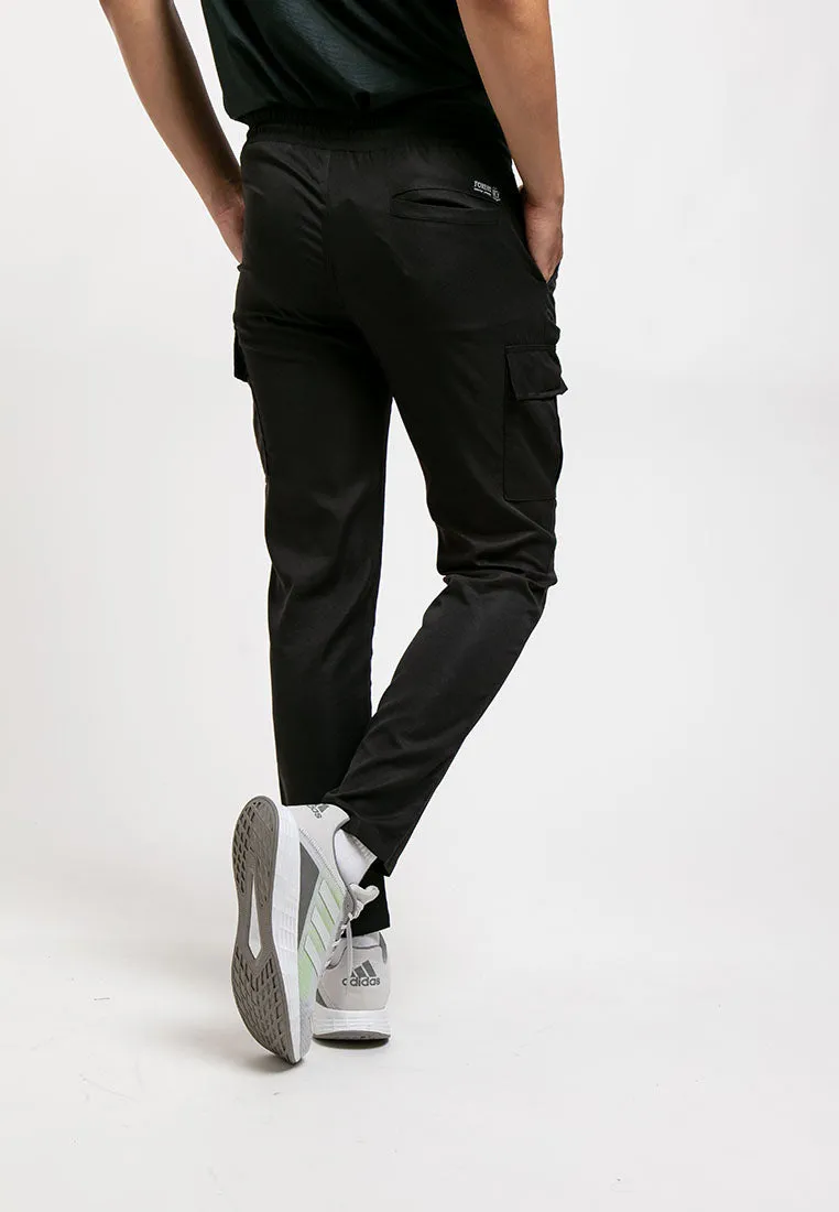 Forest Easy Cotton Cargo Stretchable Slim Fit Long Pants Men | Seluar Lelaki Panjang  - 10750