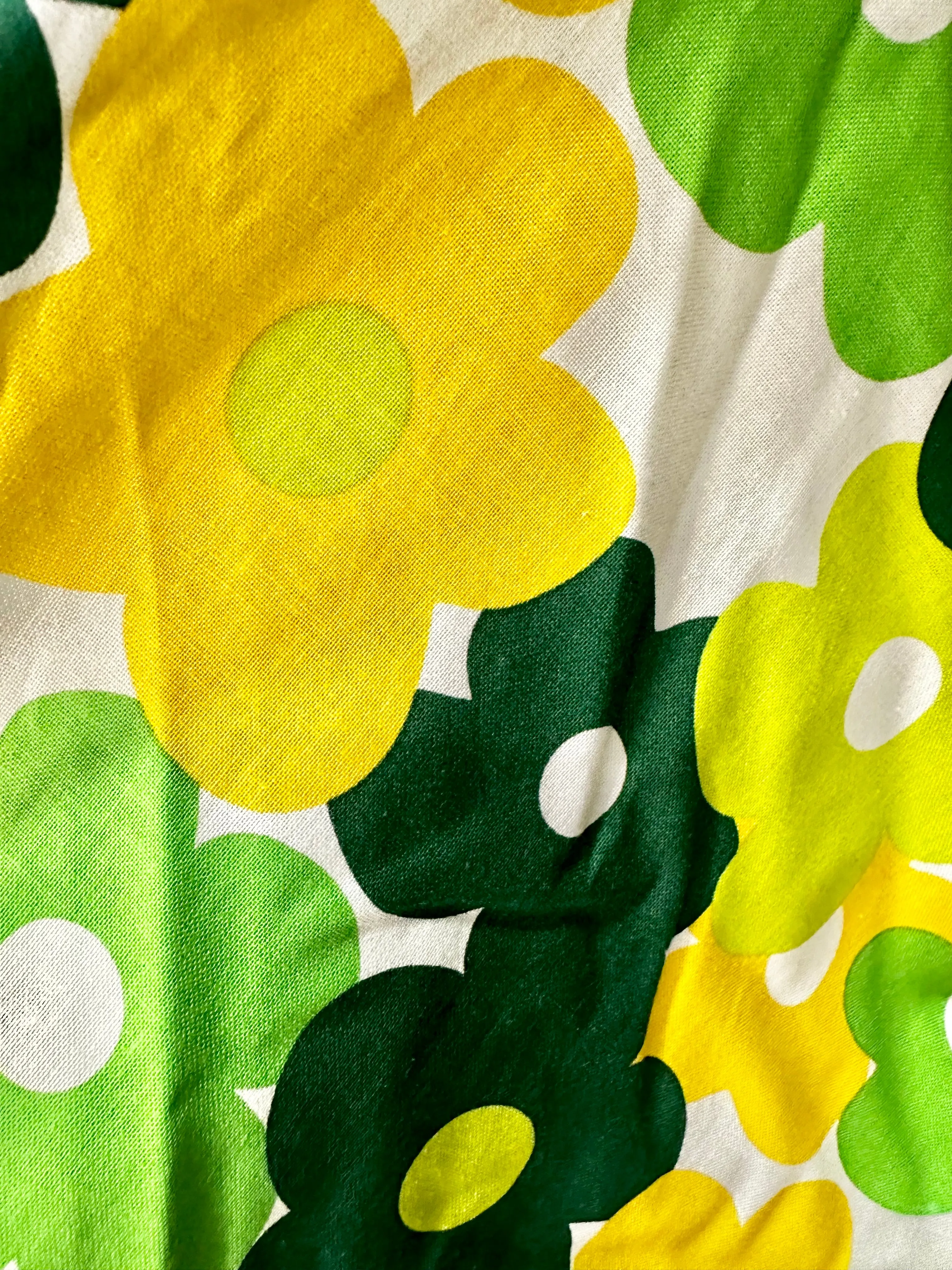Green Mod Floral Sarah Dress by Heart of Haute