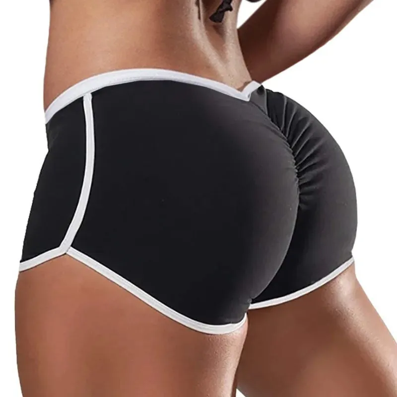 High Waist Sexy Women's Sports Shorts Athletic Breathable Gym Yoga