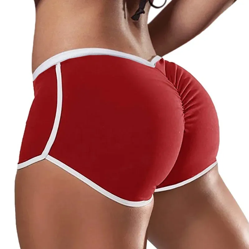 High Waist Sexy Women's Sports Shorts Athletic Breathable Gym Yoga