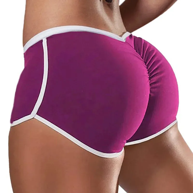 High Waist Sexy Women's Sports Shorts Athletic Breathable Gym Yoga