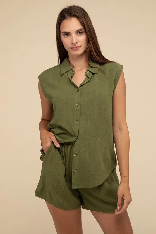 Hyfve Classic Linen Outfit Set