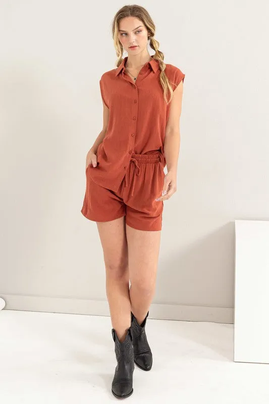 Hyfve Classic Linen Outfit Set