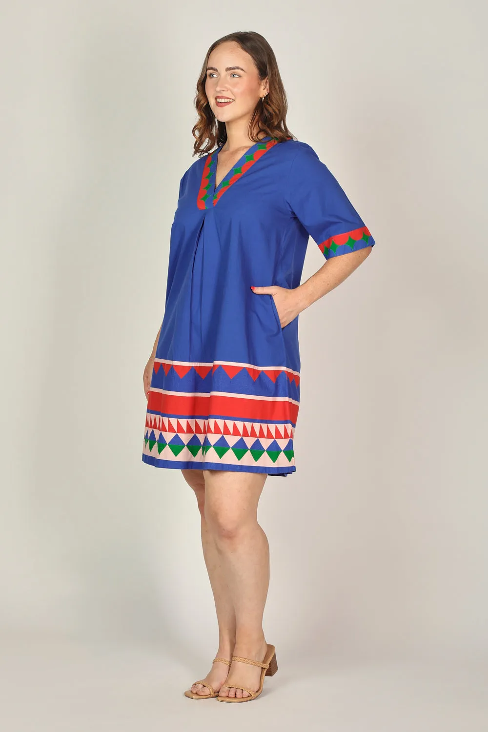 Kora A-Line Dress in Ralli