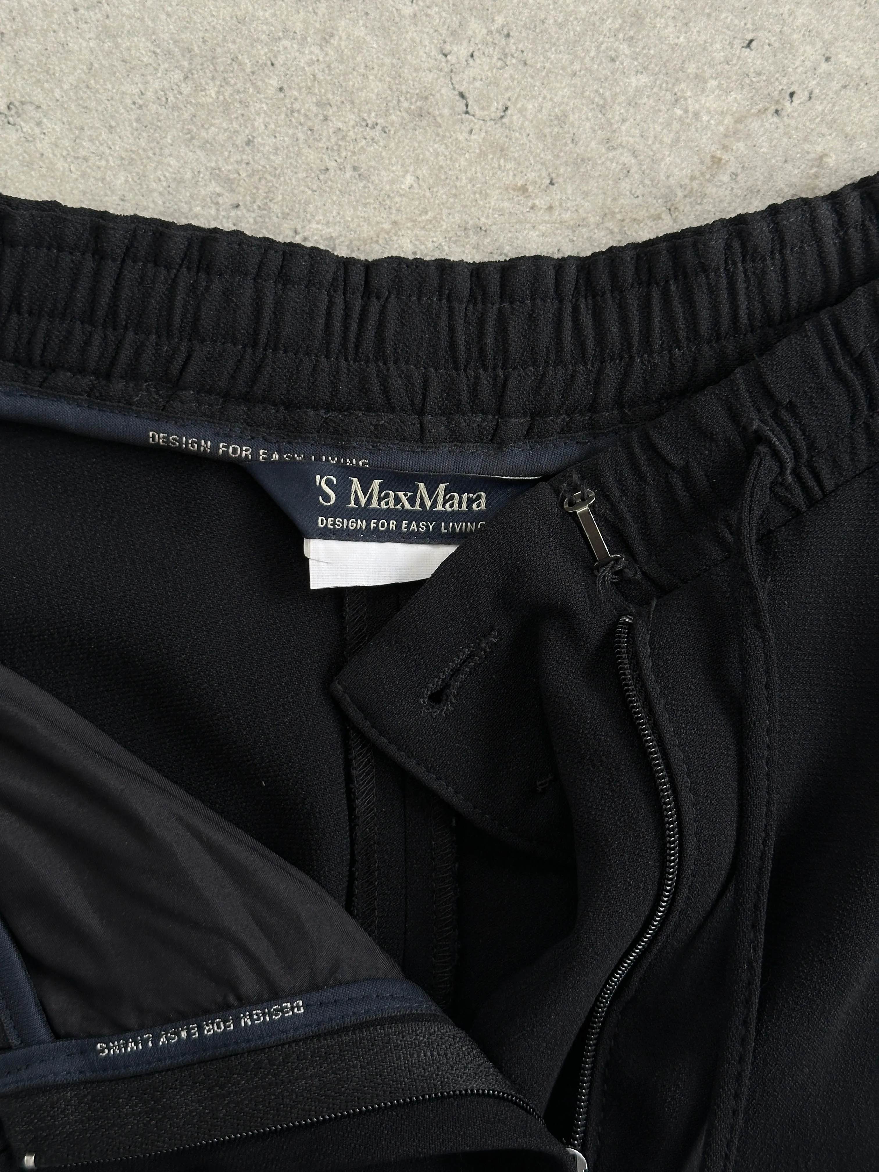 Max Mara ‘S Drawstring Wide Leg Trousers - W27