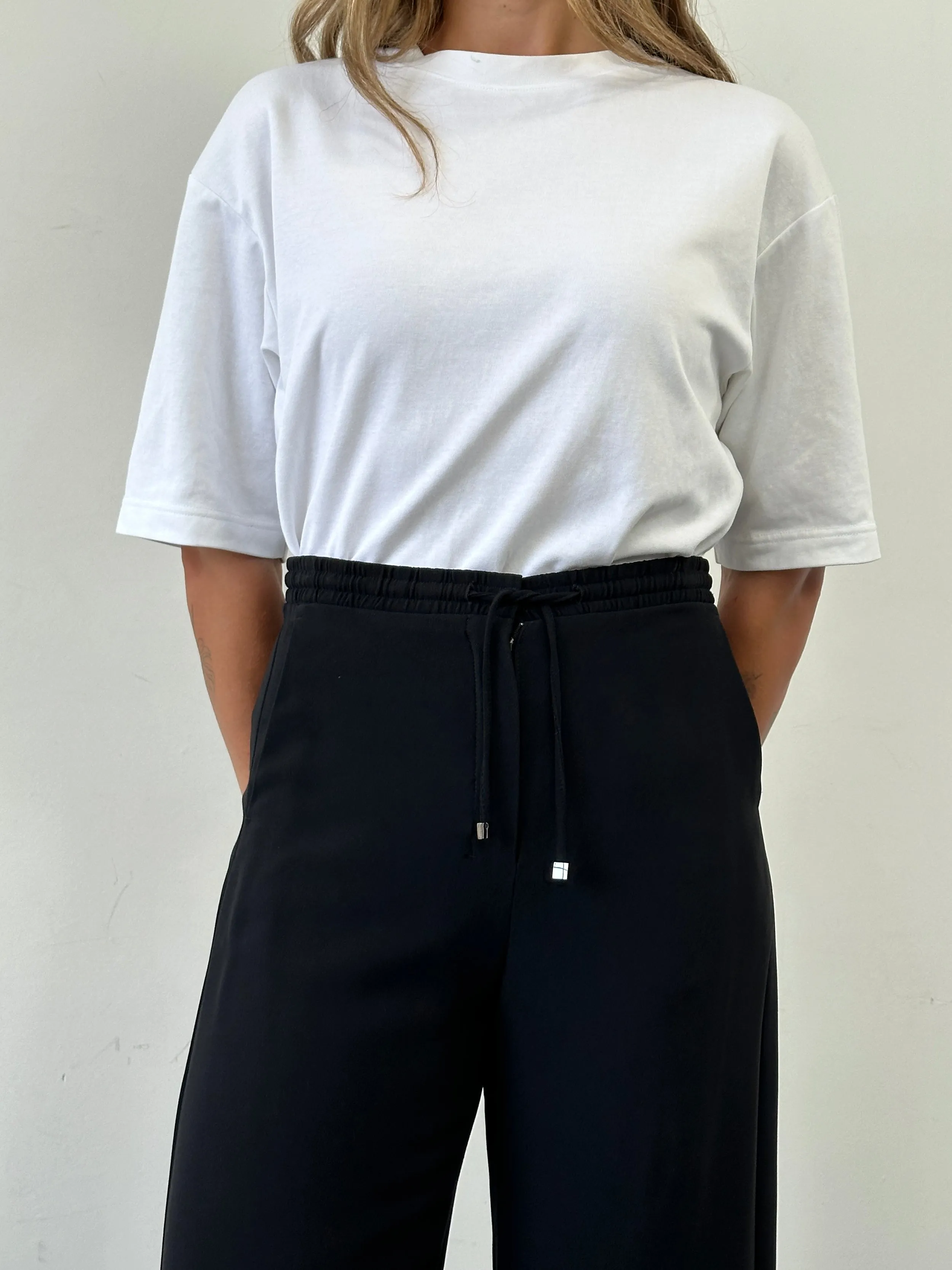 Max Mara ‘S Drawstring Wide Leg Trousers - W27