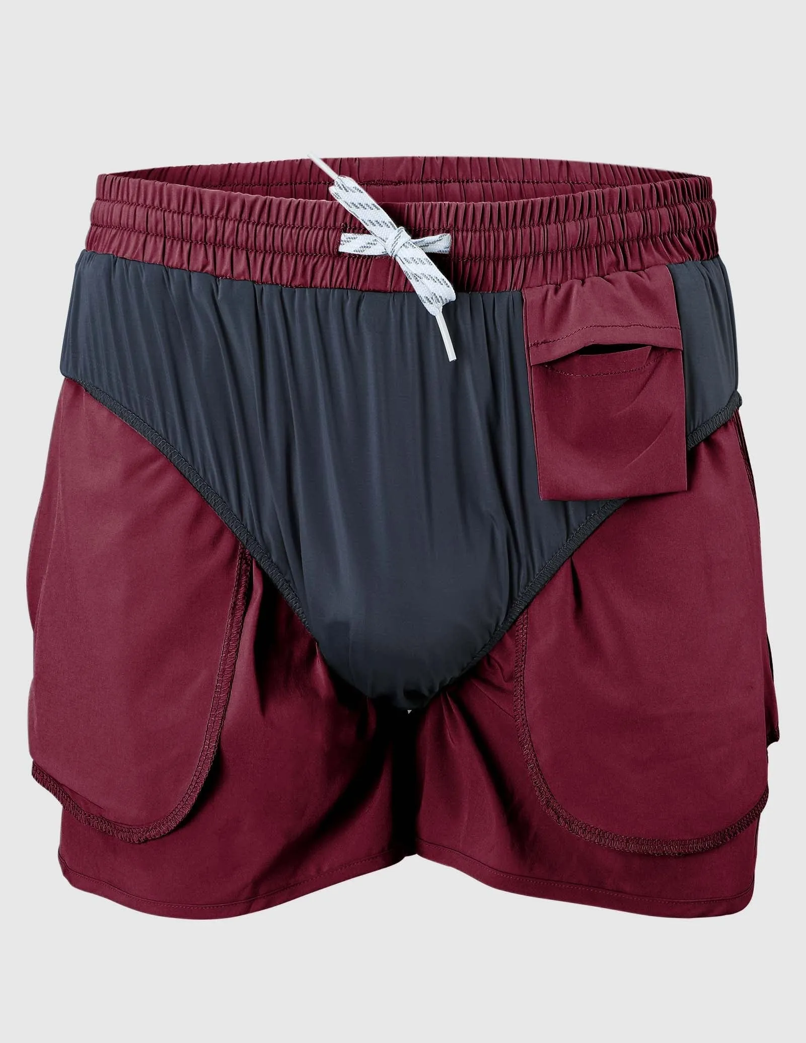 Men's PaceLite Split Run Shorts W/Brief 3"