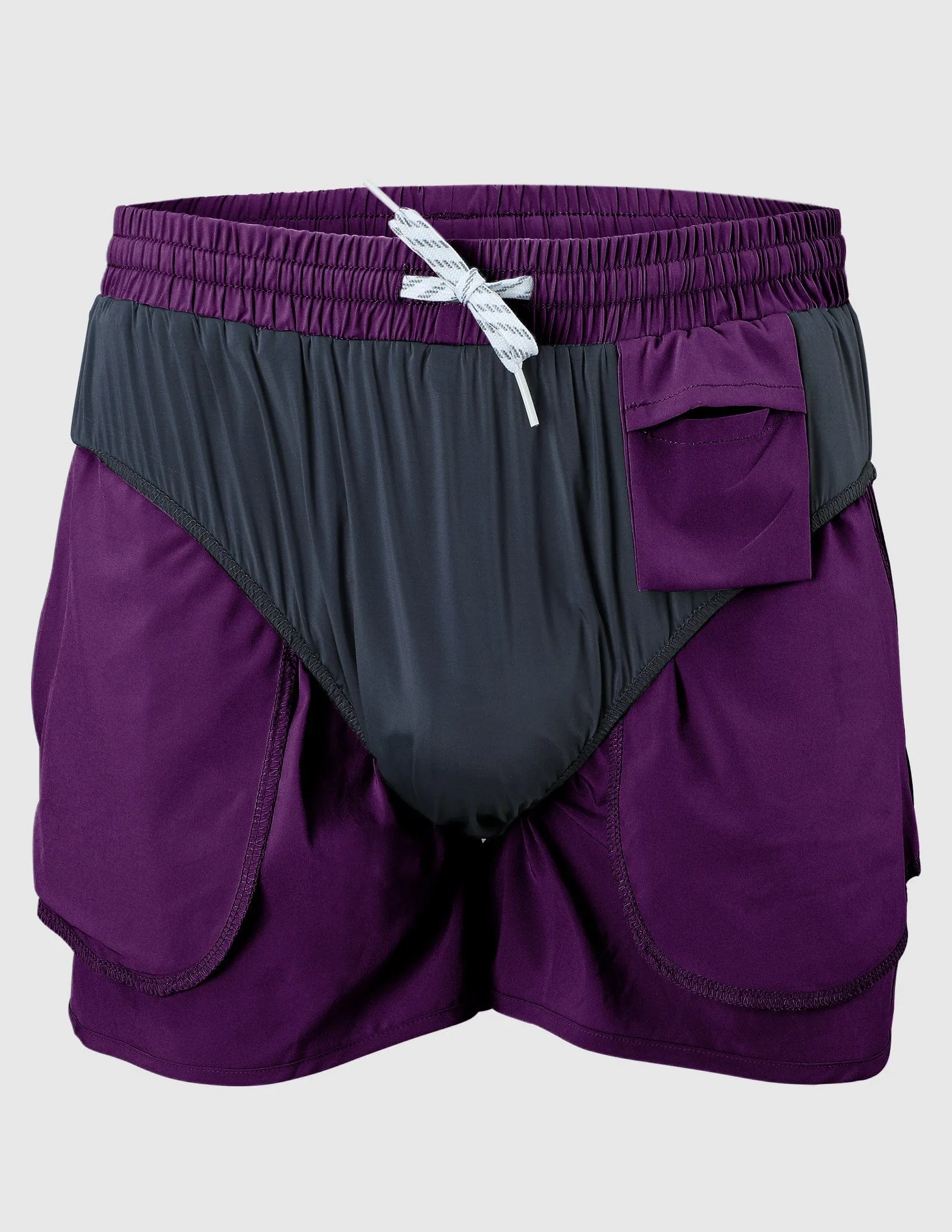 Men's PaceLite Split Run Shorts W/Brief 3"
