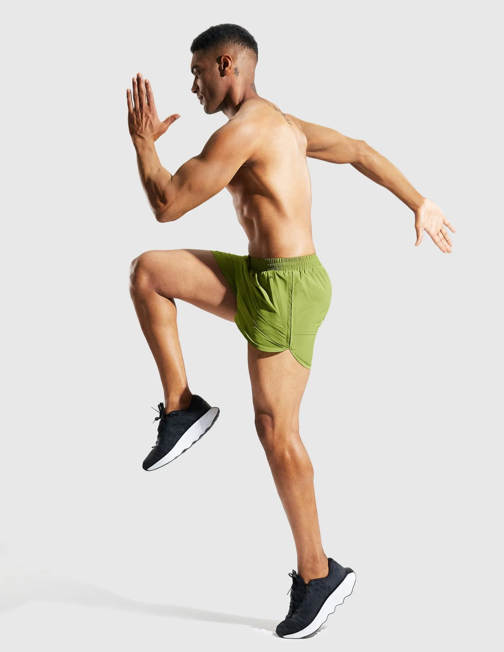 Men's PaceLite Split Run Shorts W/Brief 3"
