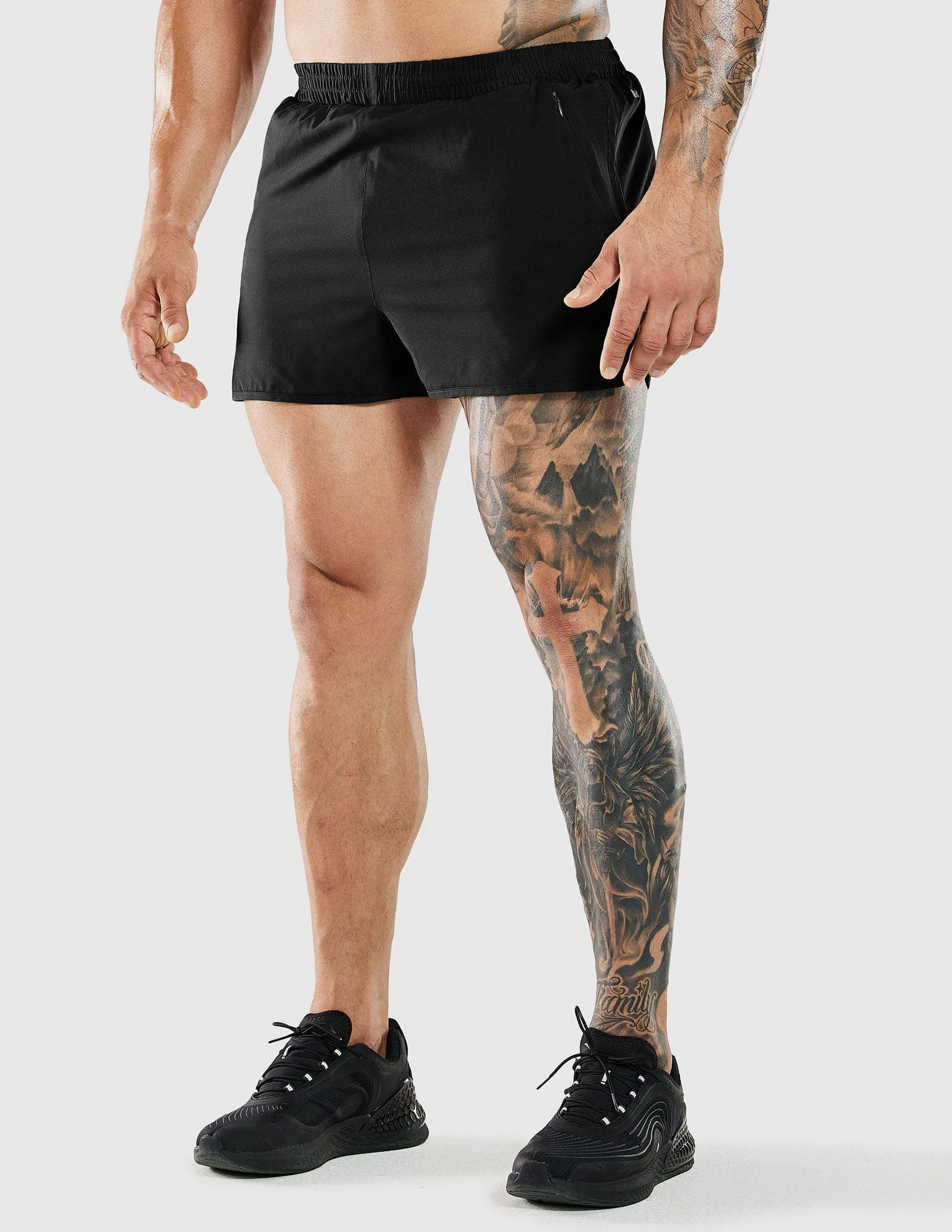 Men's PaceLite Split Run Shorts W/Brief 3"