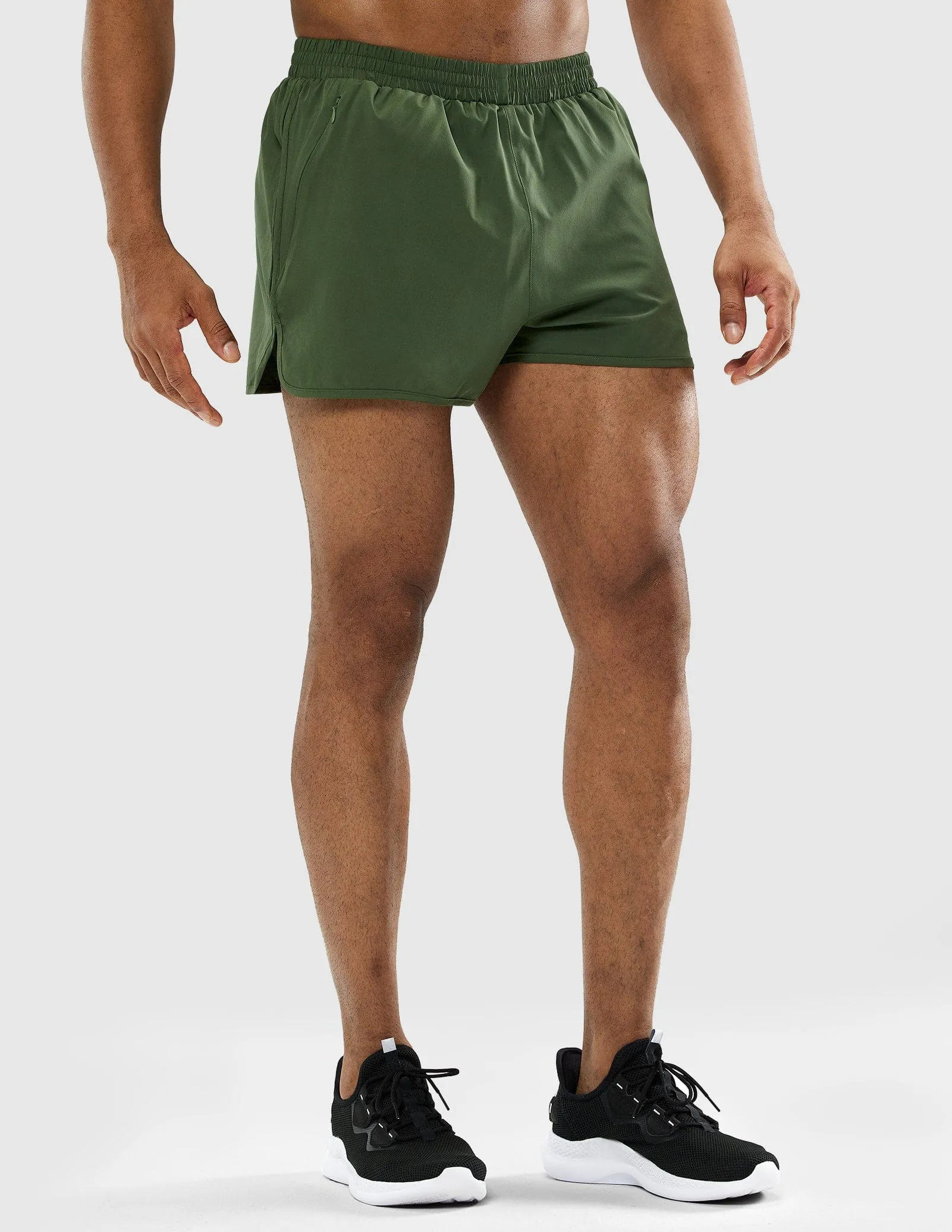 Men's PaceLite Split Run Shorts W/Brief 3"