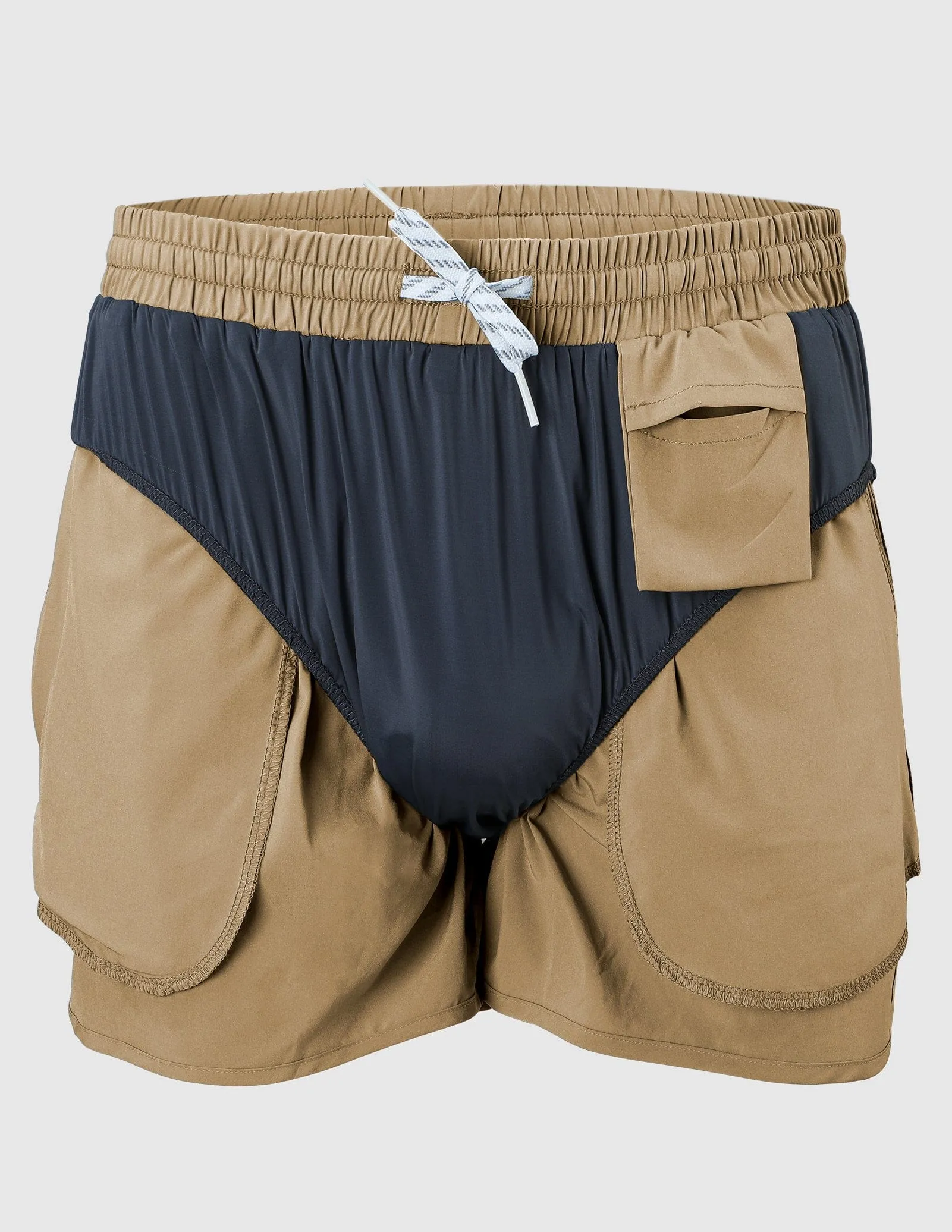 Men's PaceLite Split Run Shorts W/Brief 3"
