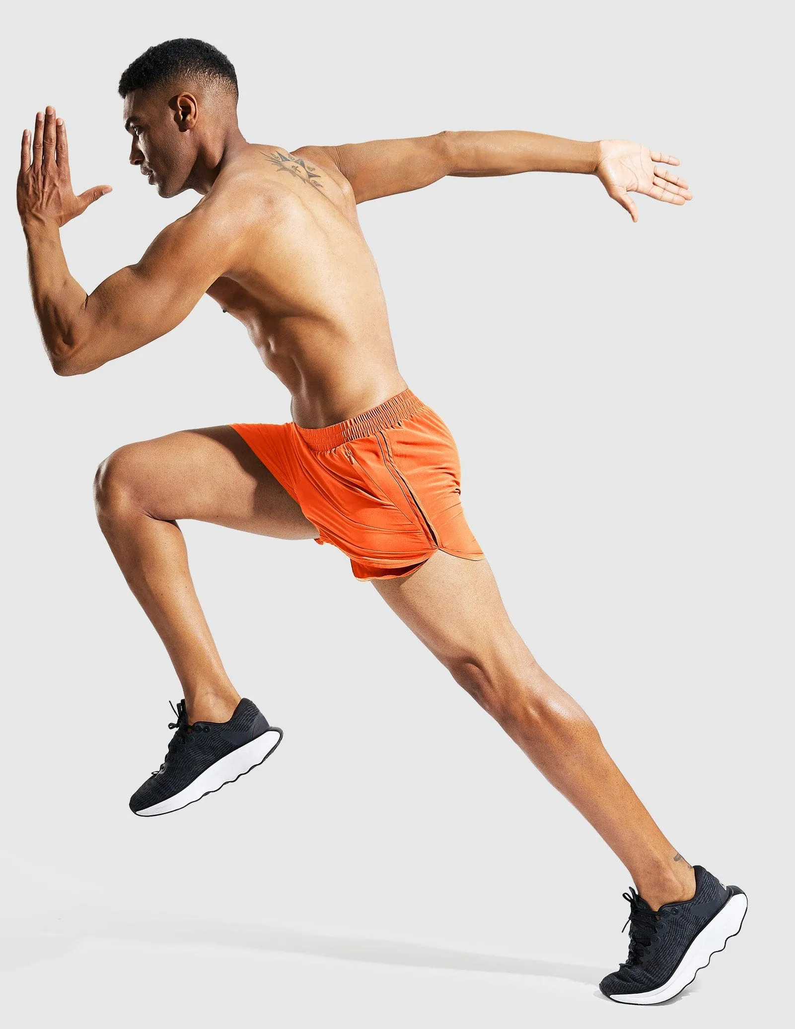 Men's PaceLite Split Run Shorts W/Brief 3"