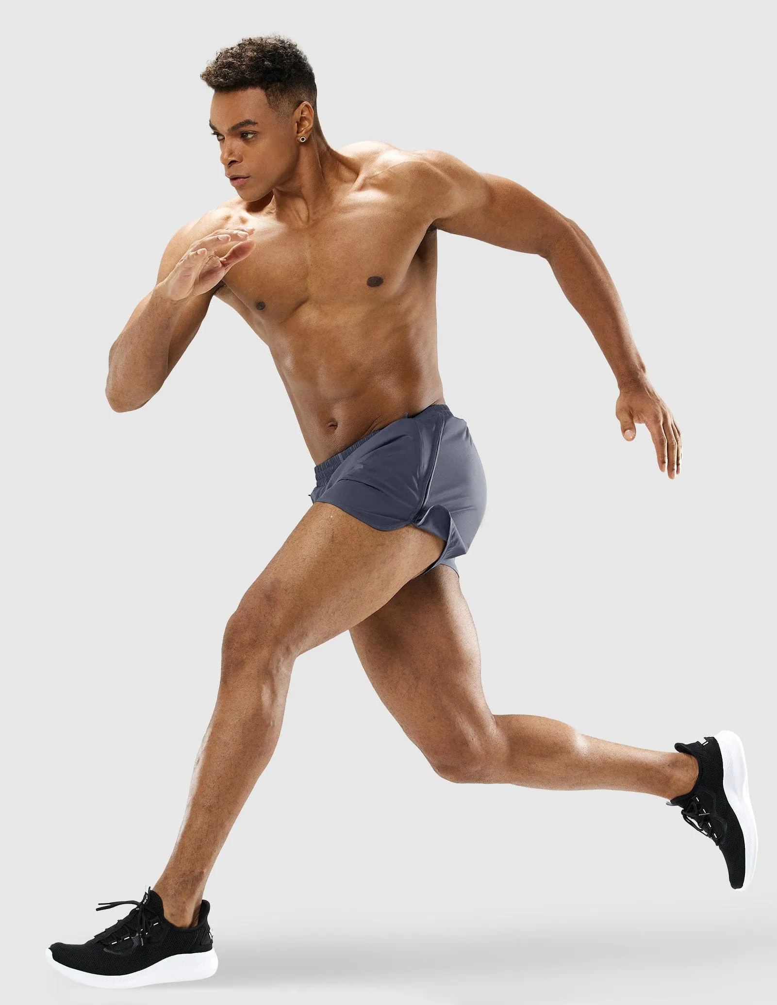 Men's PaceLite Split Run Shorts W/Brief 3"