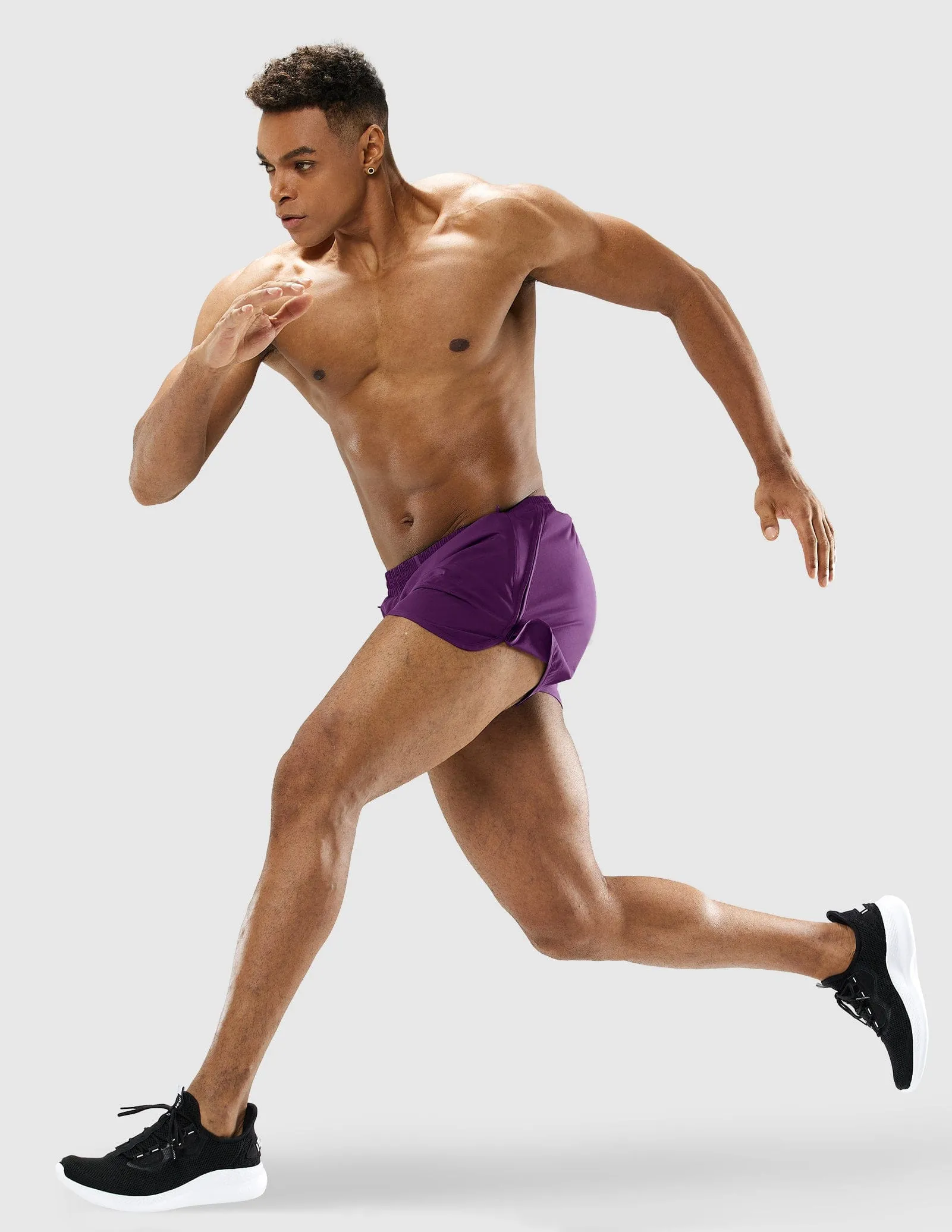 Men's PaceLite Split Run Shorts W/Brief 3"