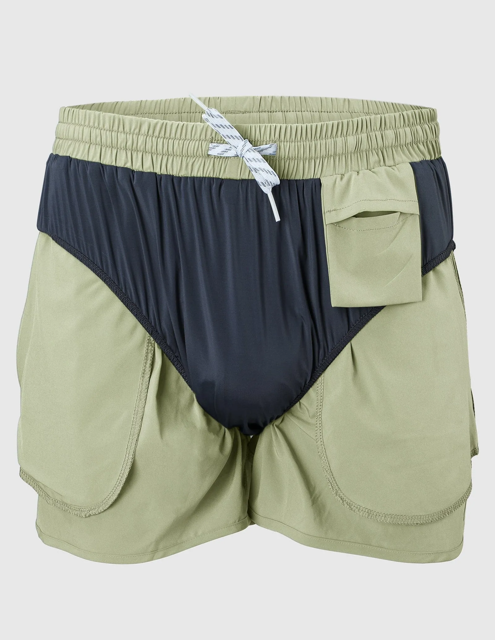 Men's PaceLite Split Run Shorts W/Brief 3"