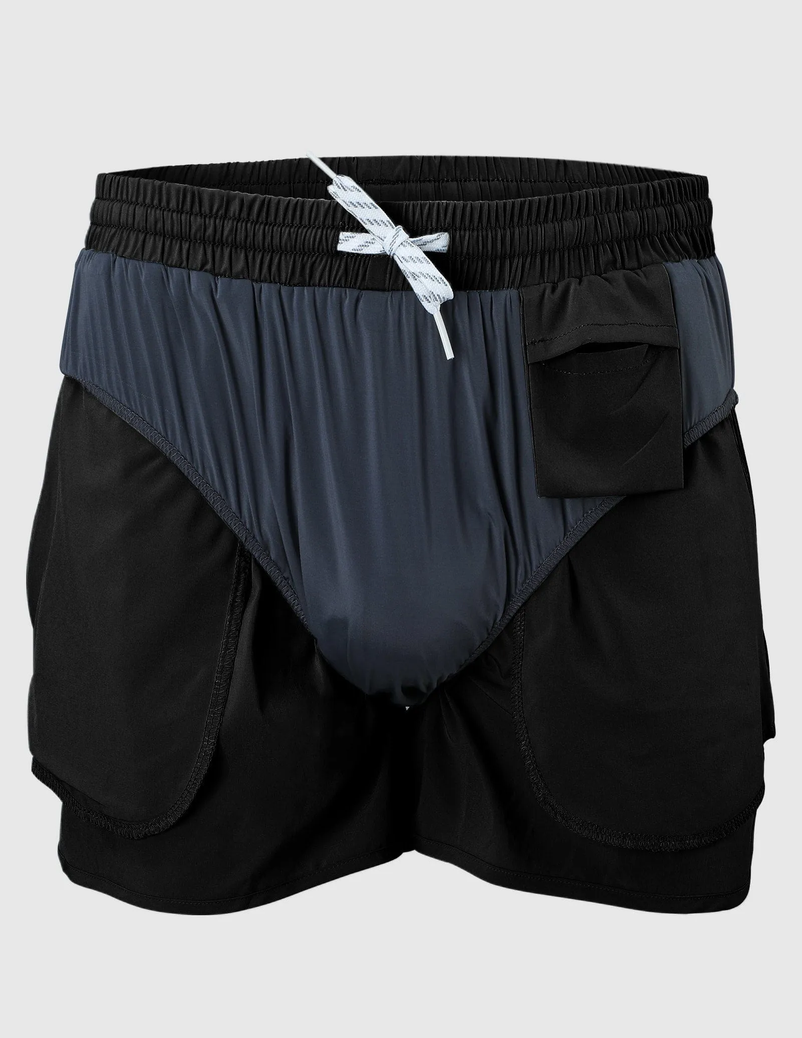 Men's PaceLite Split Run Shorts W/Brief 3"