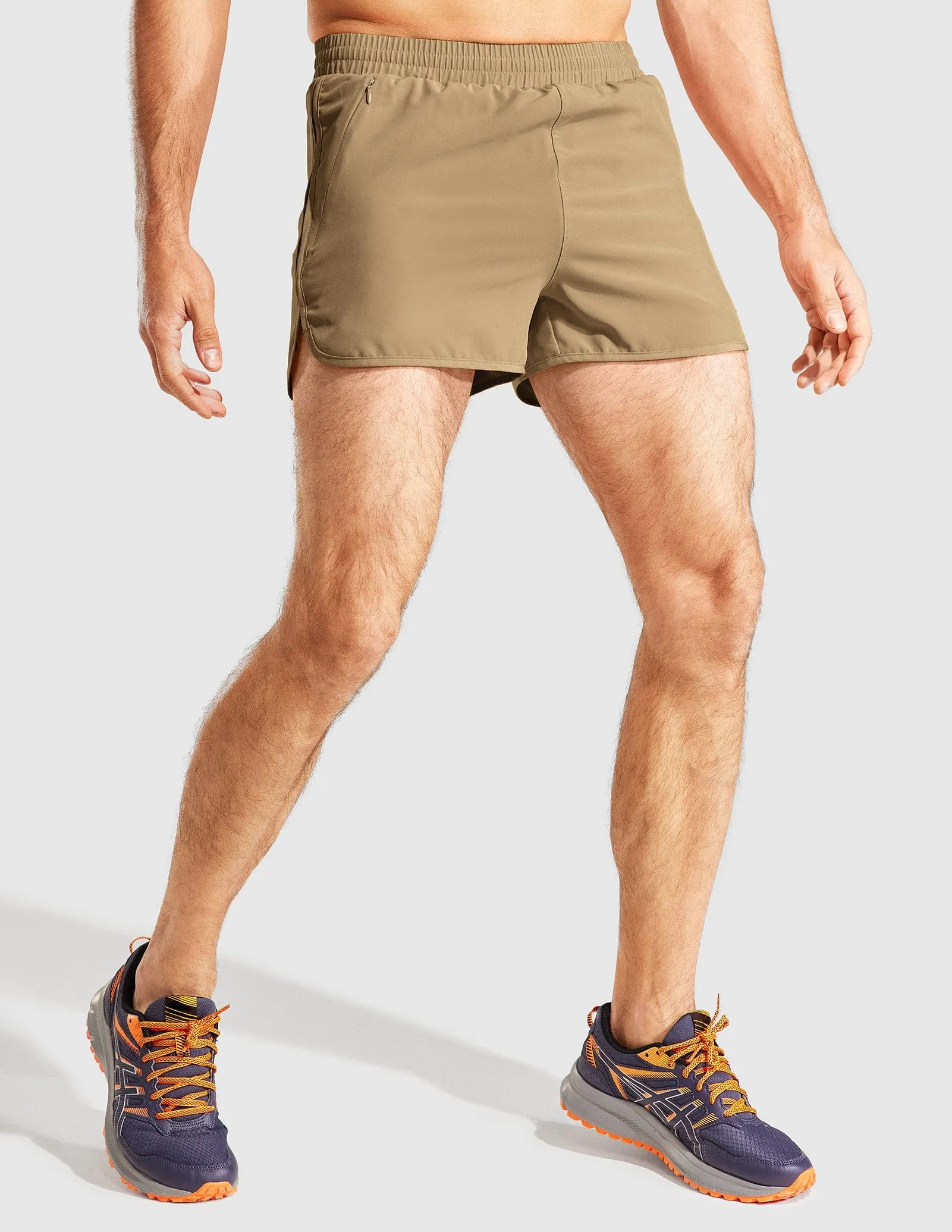 Men's PaceLite Split Run Shorts W/Brief 3"