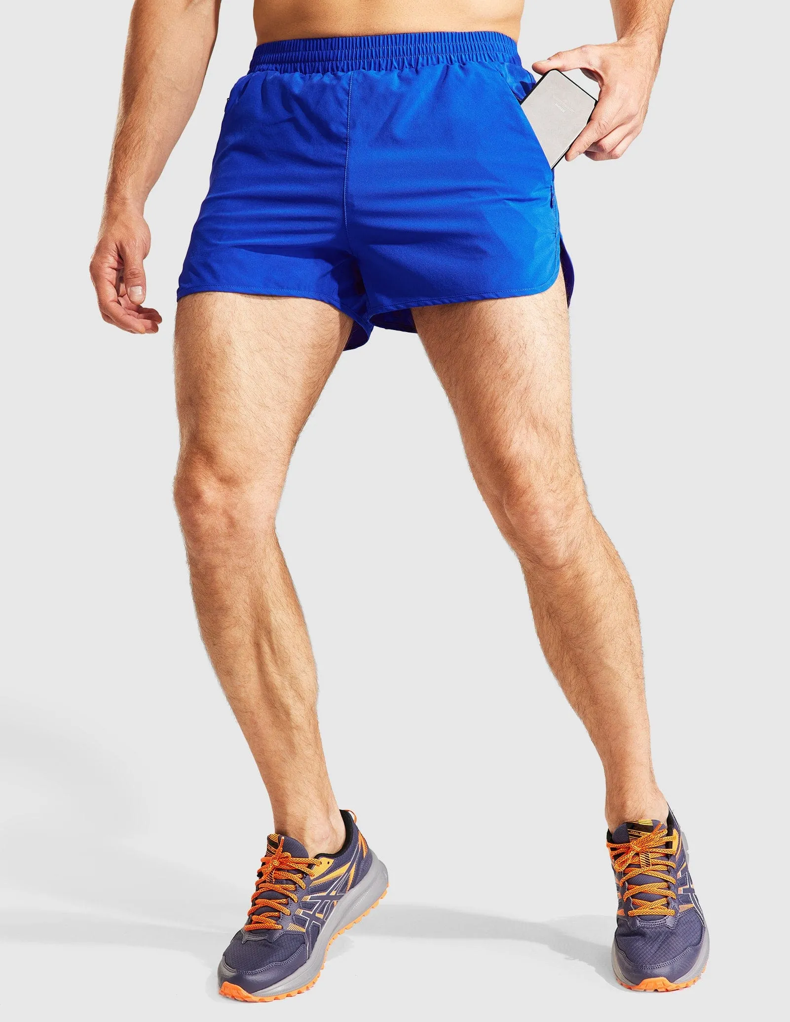 Men's PaceLite Split Run Shorts W/Brief 3"