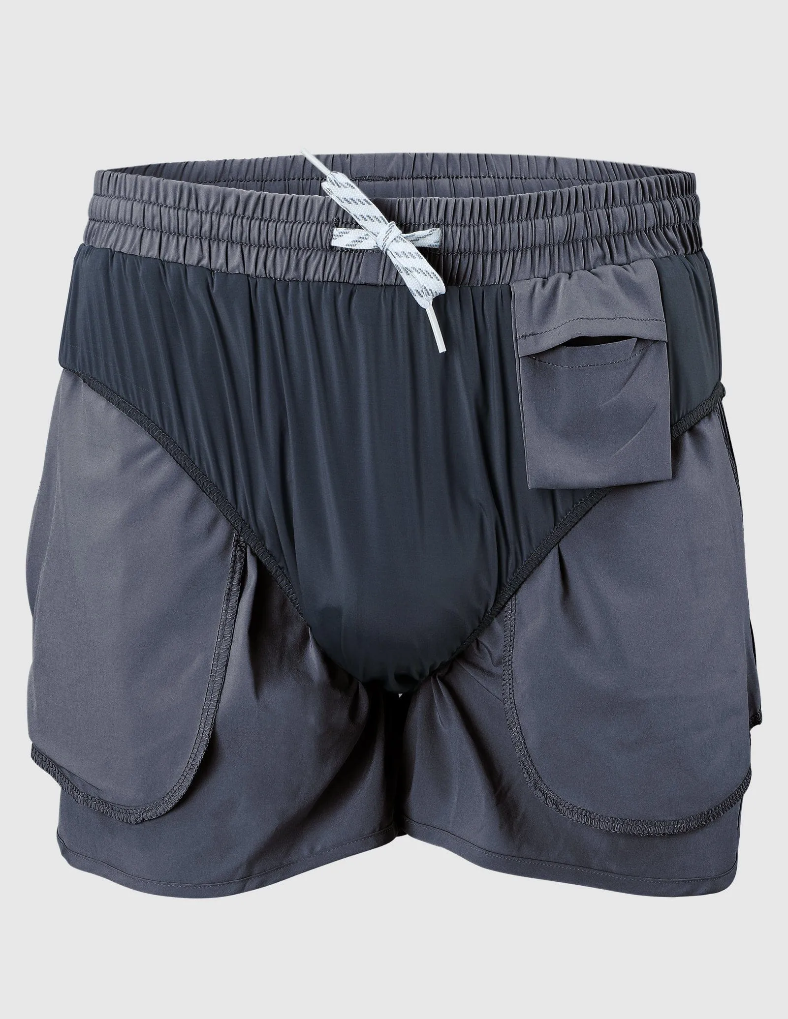 Men's PaceLite Split Run Shorts W/Brief 3"
