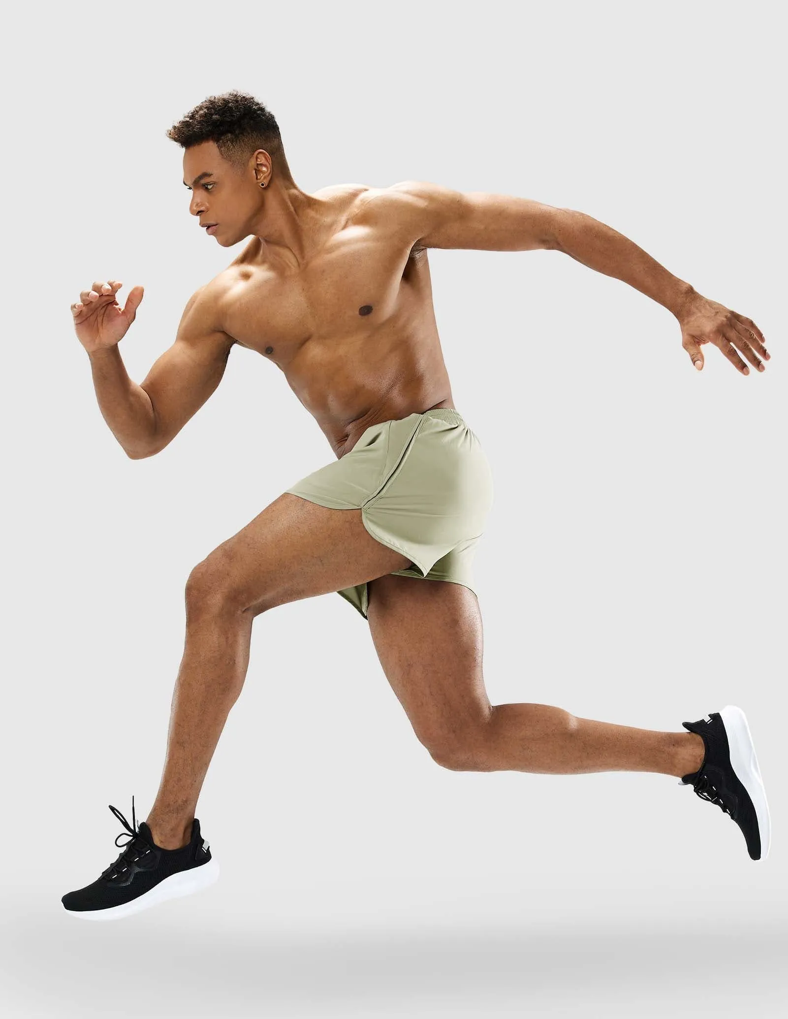 Men's PaceLite Split Run Shorts W/Brief 3"