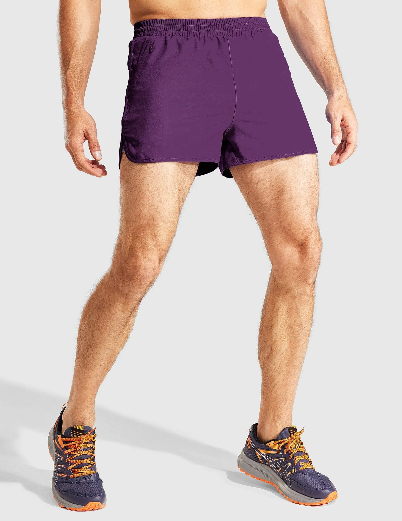 Men's PaceLite Split Run Shorts W/Brief 3"