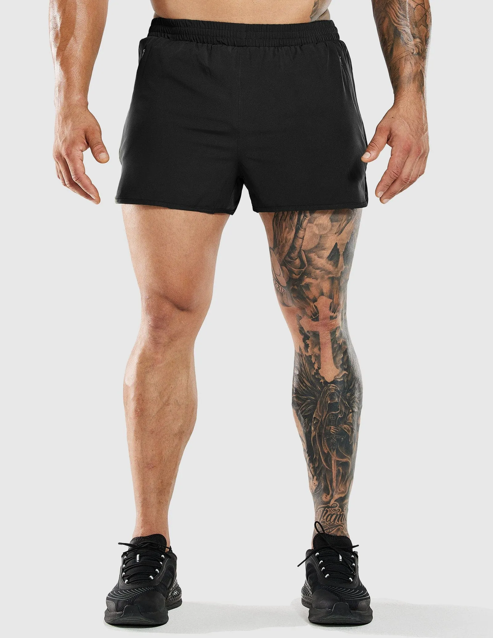 Men's PaceLite Split Run Shorts W/Brief 3"