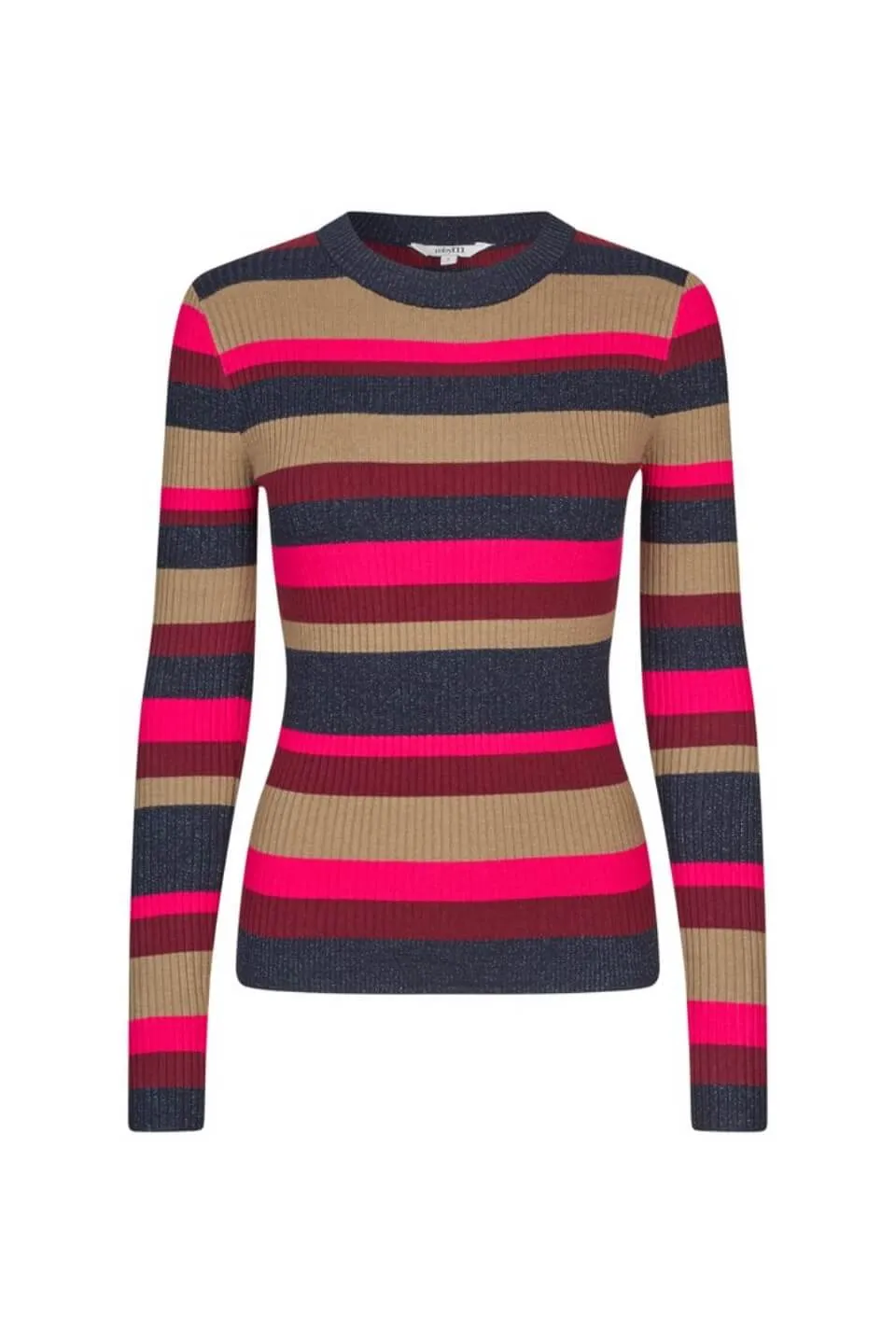 Minnie Rib Gebreide Lurex Top