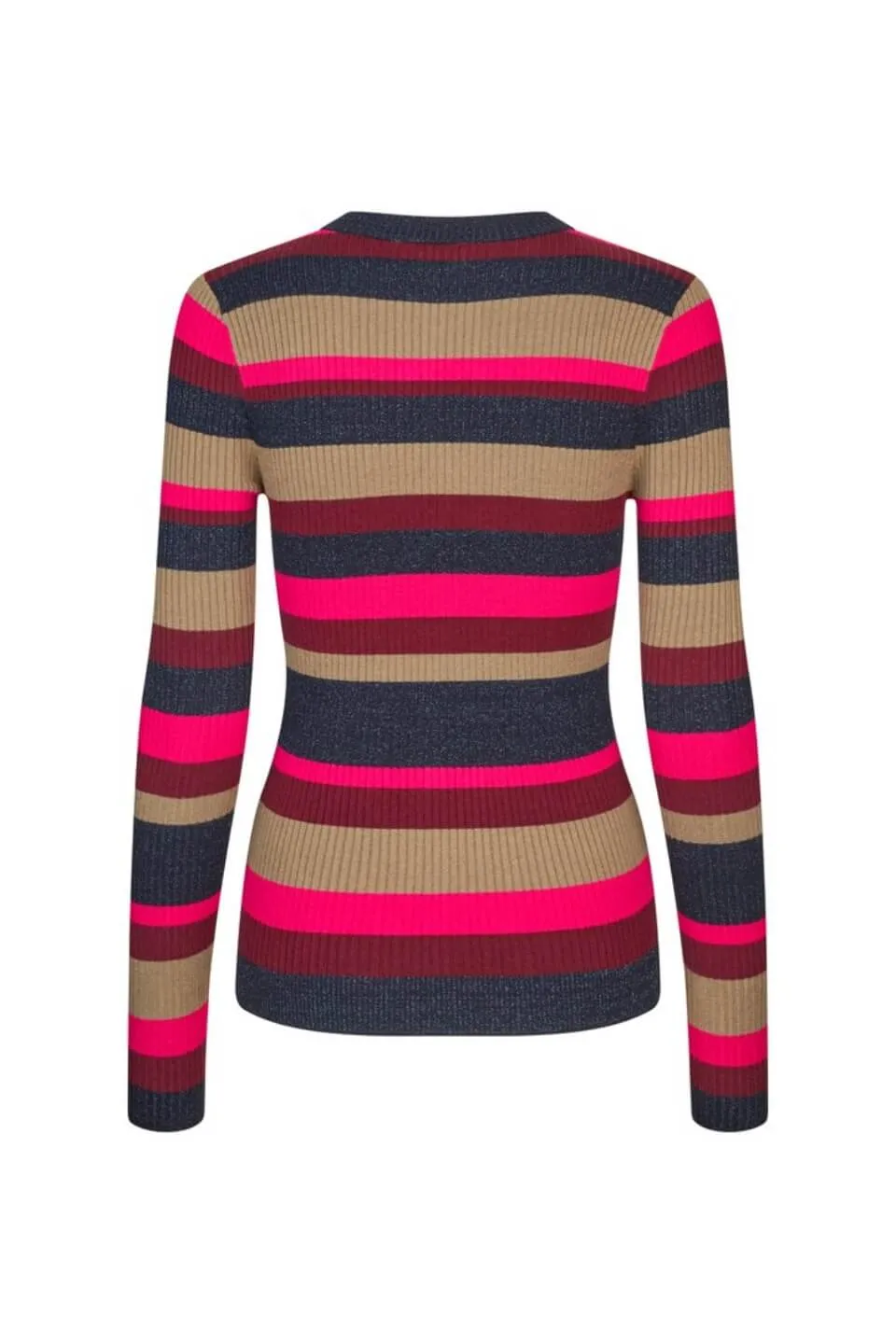 Minnie Rib Gebreide Lurex Top