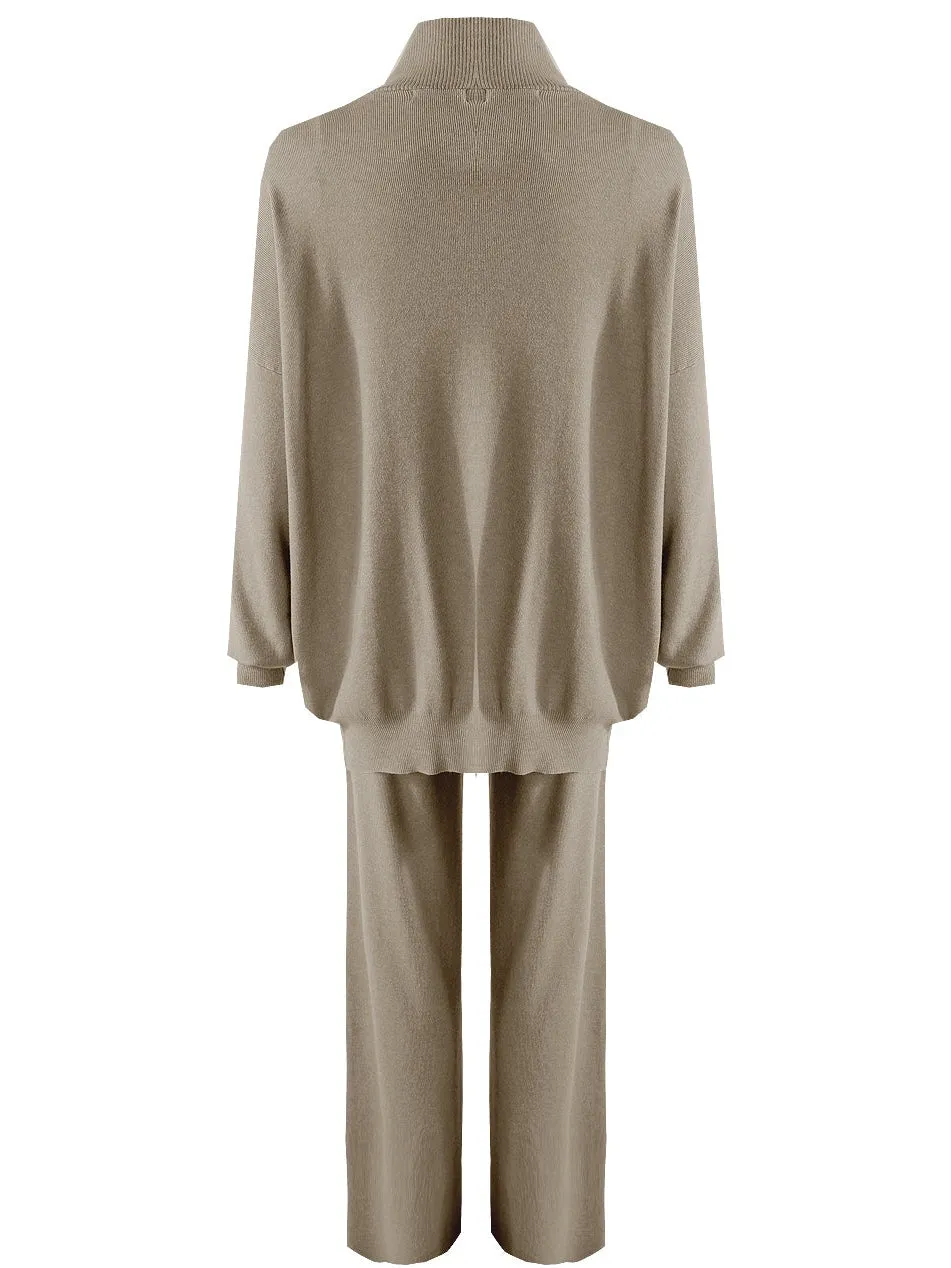 Nadia Zip Detail Lounge Set