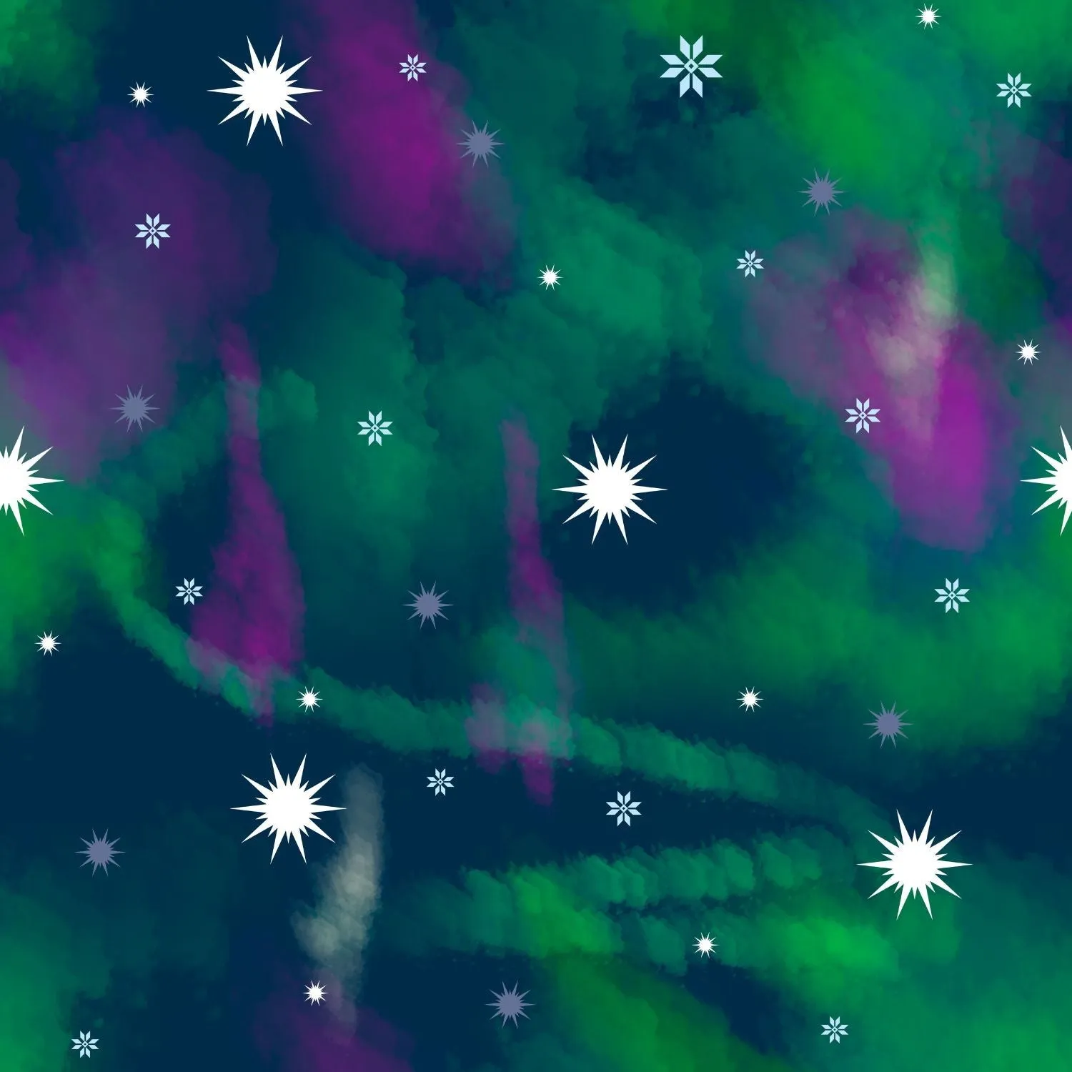 Northern Lights PJ Top & Bottom Bundle