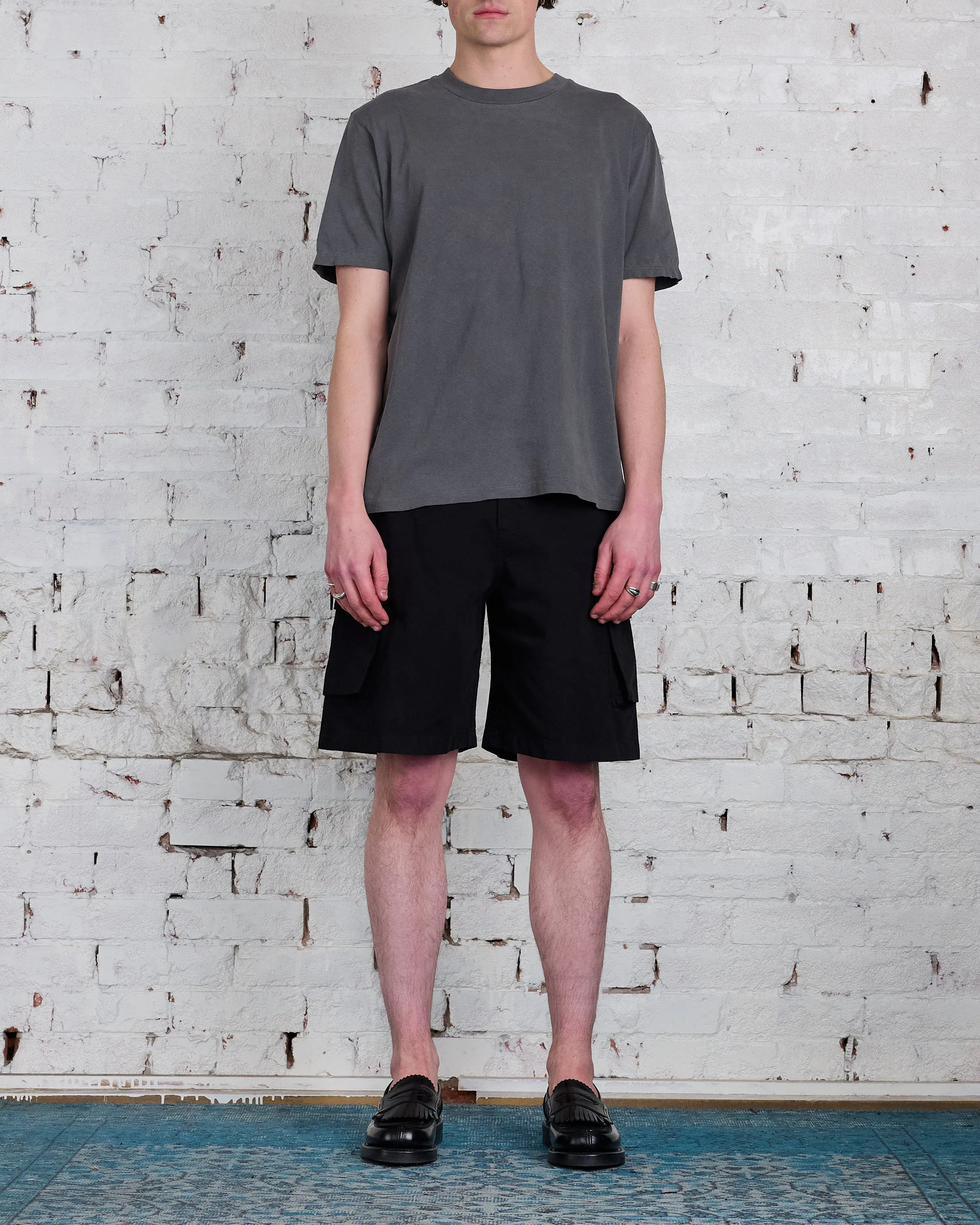 Our Legacy Mount Cargo Short Black Canvas