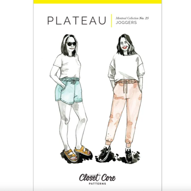 Plateau Joggers Pattern